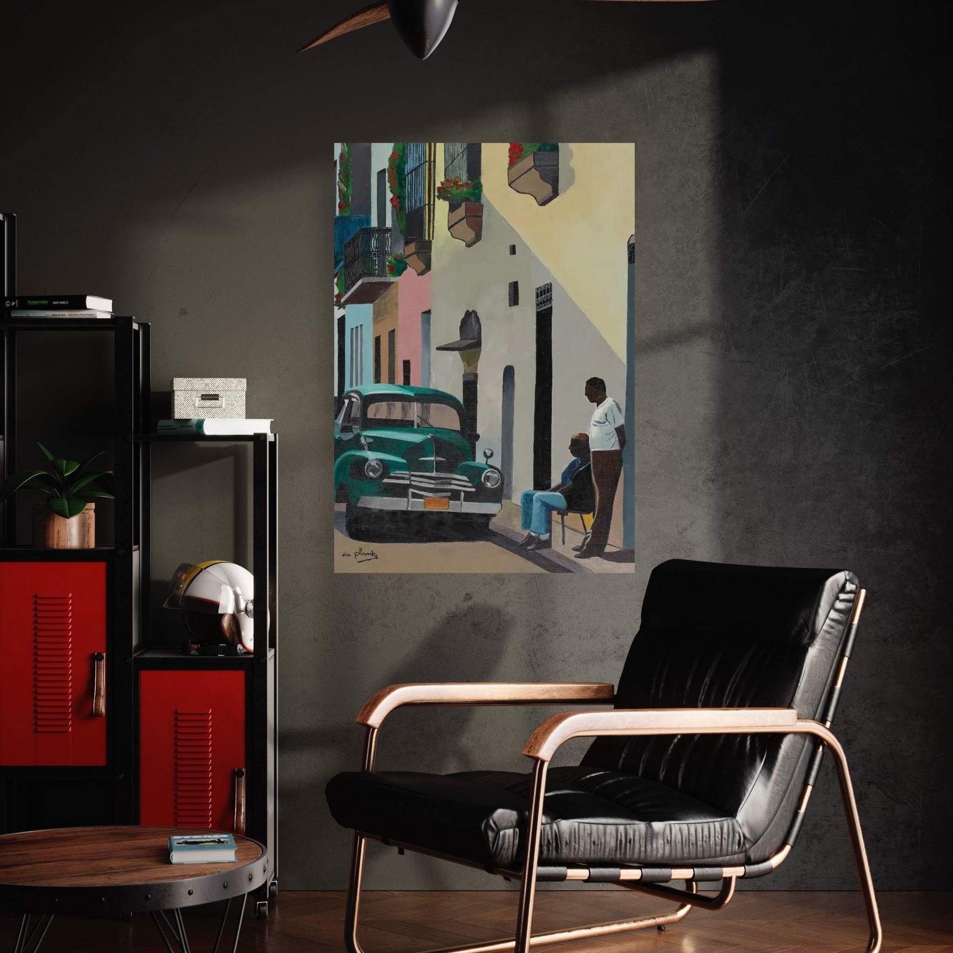 Quiet Cuba Canvas Wall Art - Y Canvas