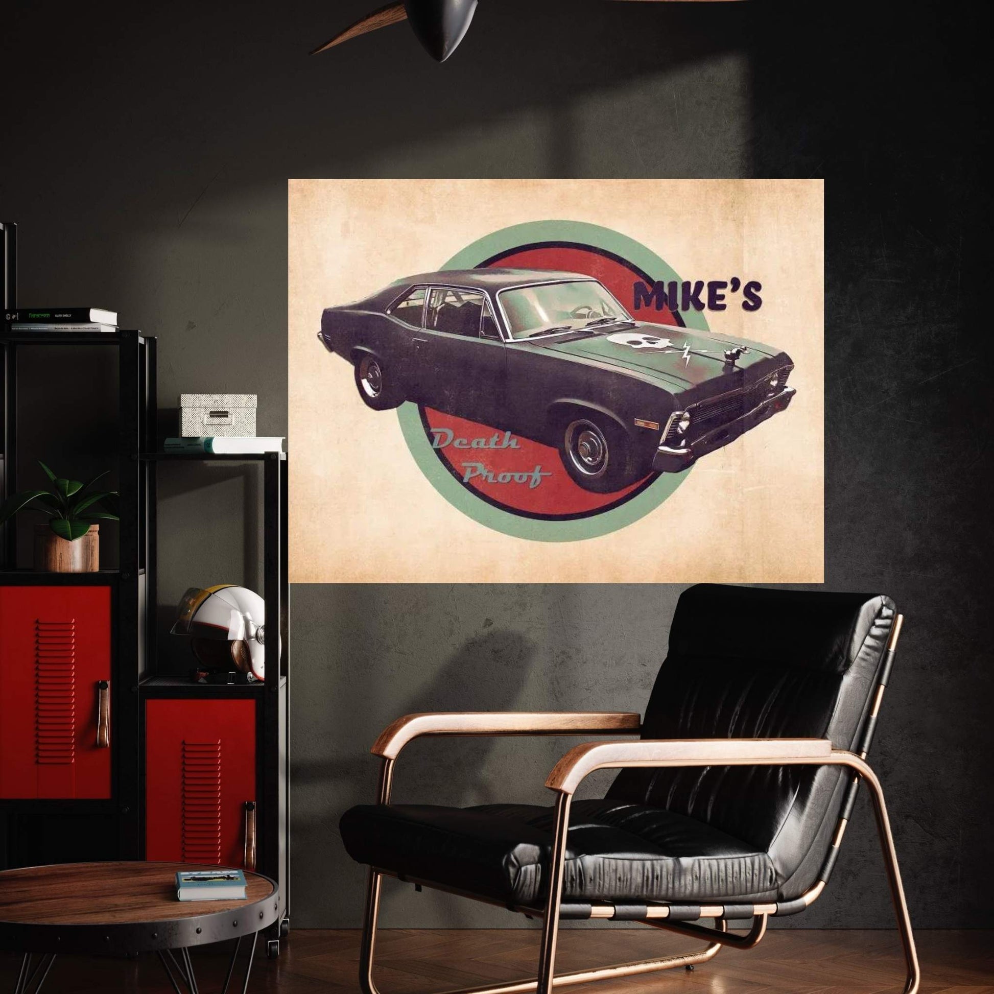 Mike's Death Proof Canvas Wall Art - Y Canvas
