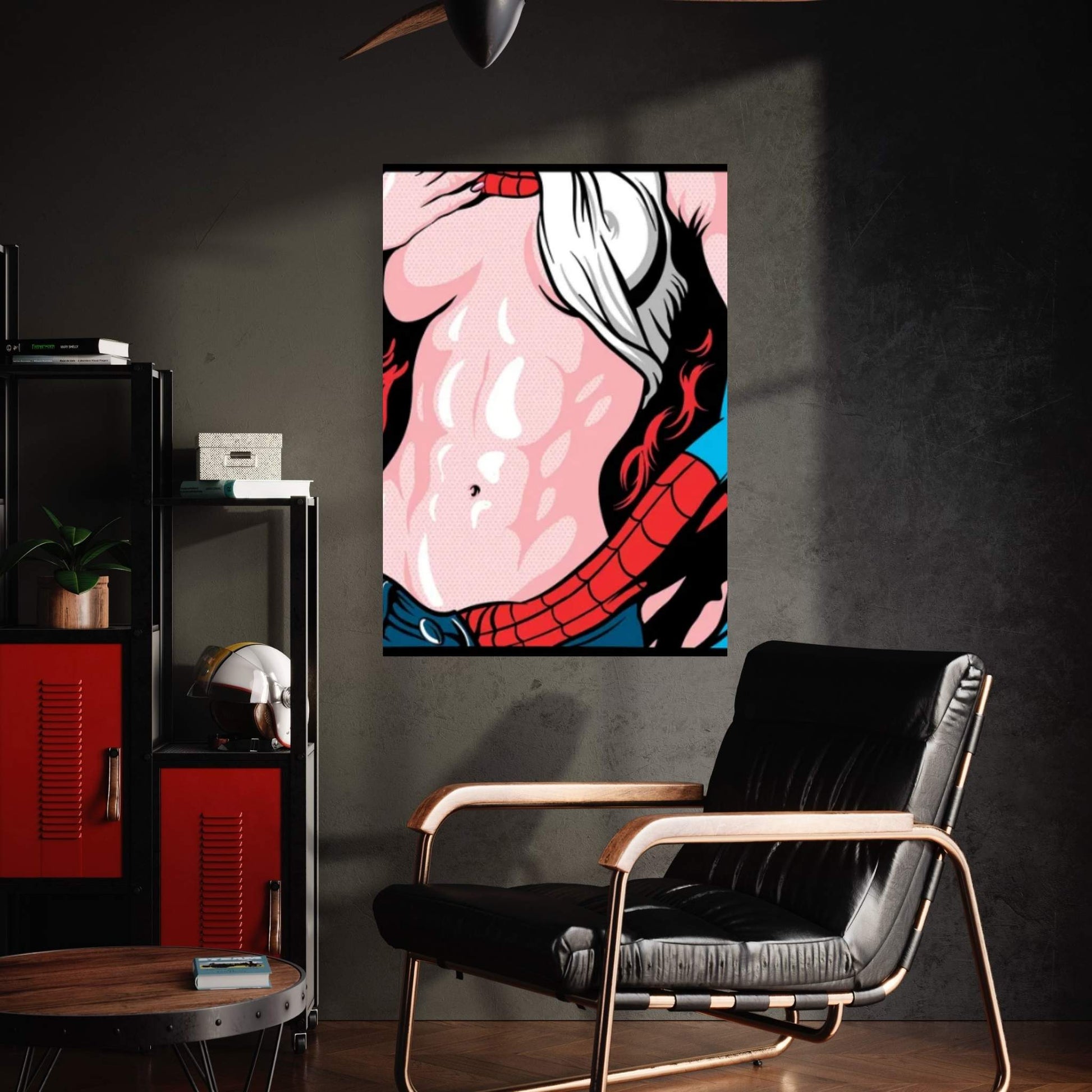 Spider Love I Canvas Wall Art - Y Canvas