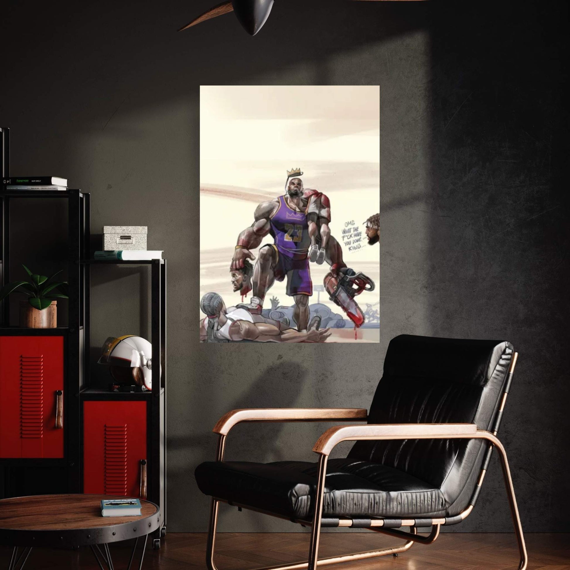 Bloody Madness Canvas Wall Art - Y Canvas