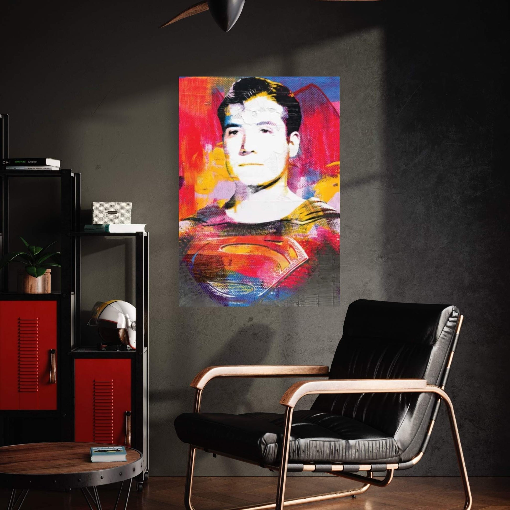 Inspired By George Reeves As Superman Canvas Wall Art - Y Canvas