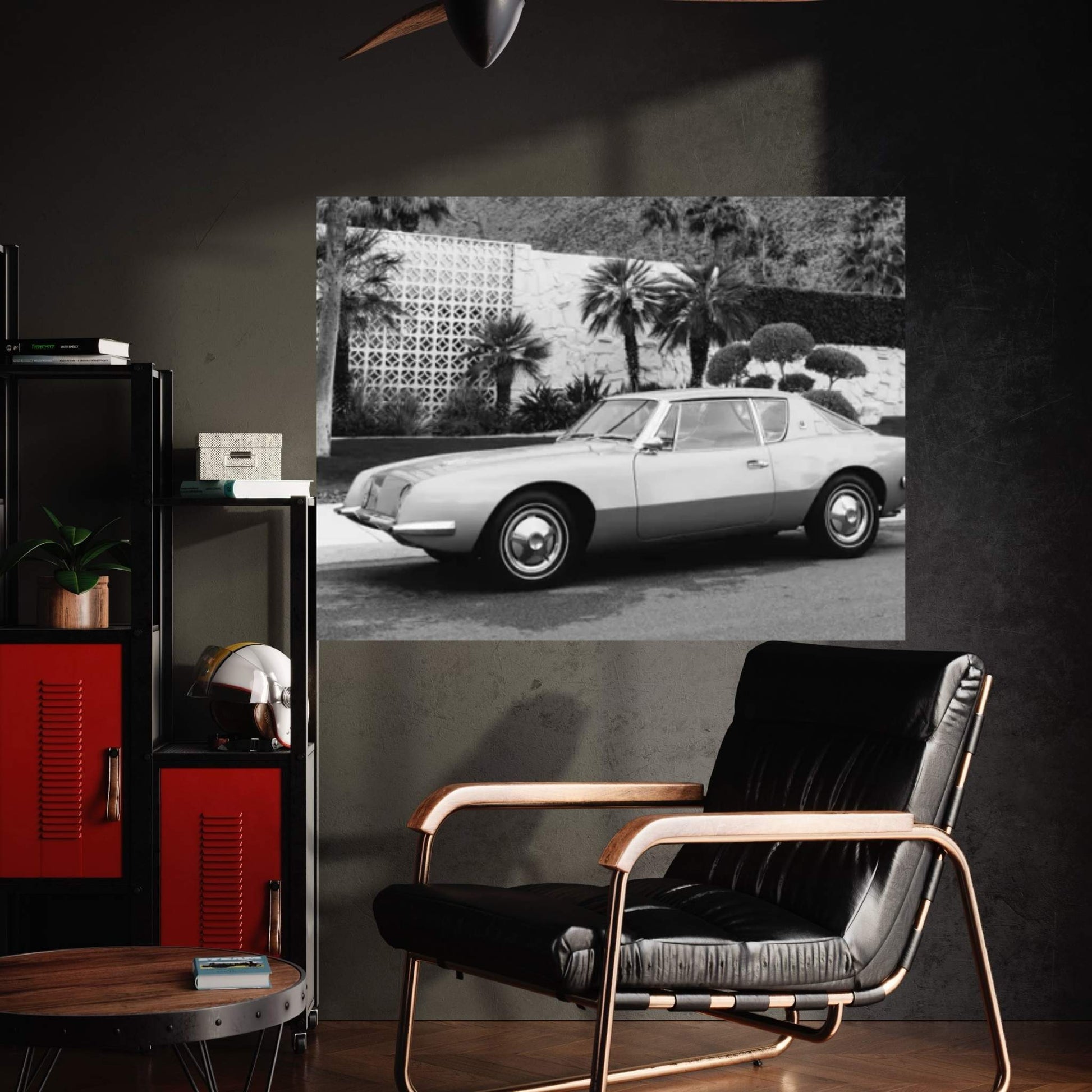 Palm Springs Ride IV Canvas Wall Art - Y Canvas