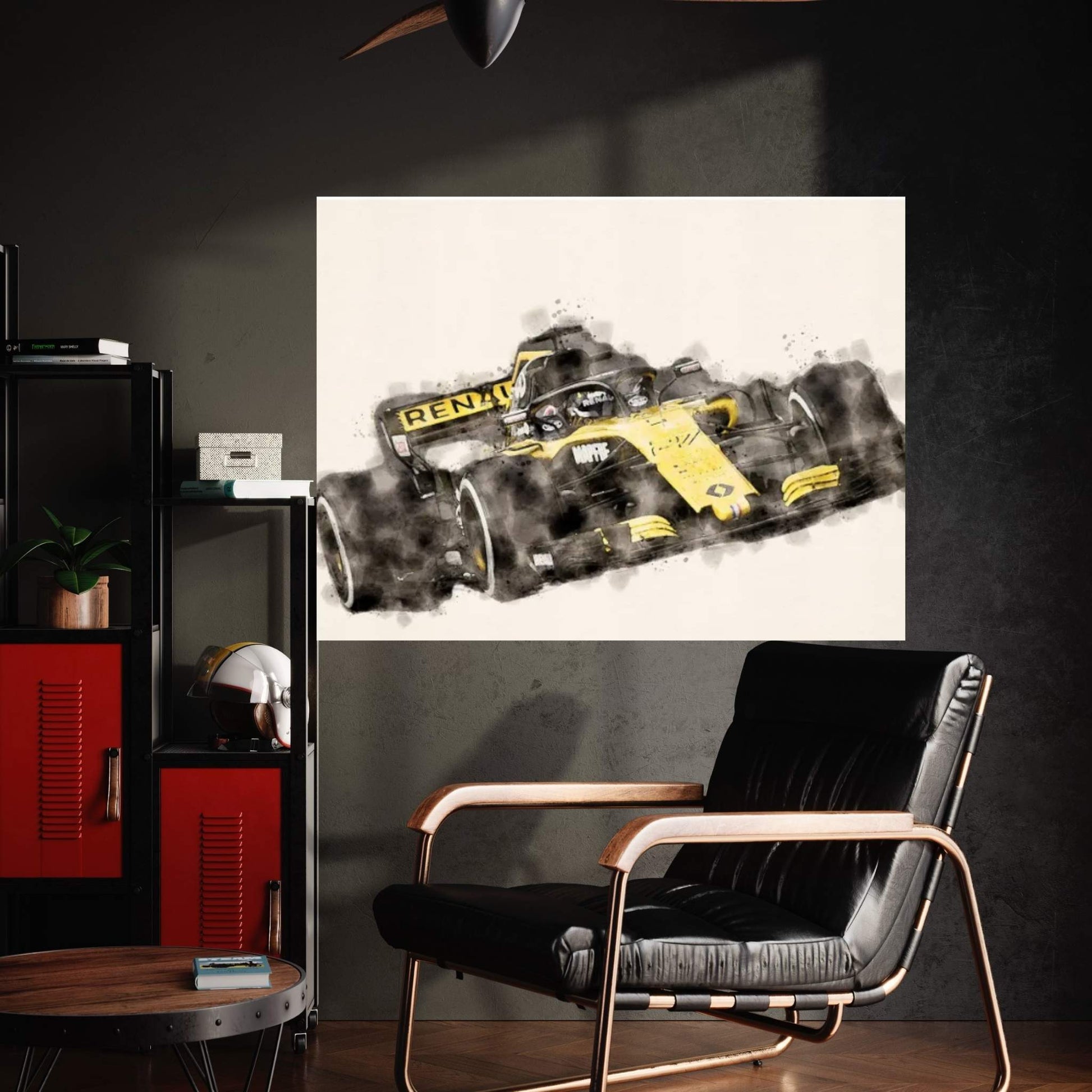 Formula I Canvas Wall Art - Y Canvas