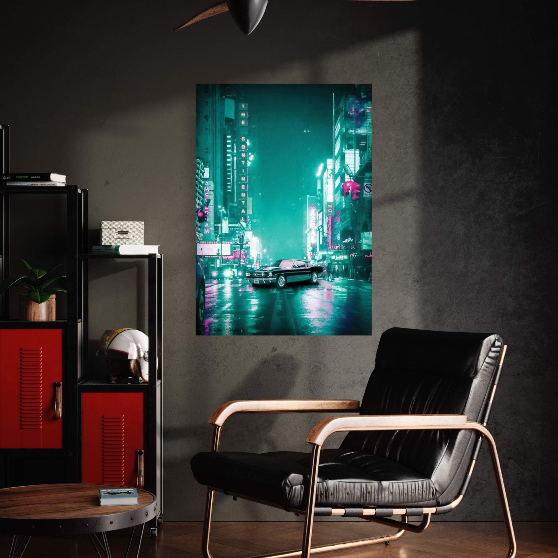 John Wick Mustang Canvas Wall Art - Y Canvas