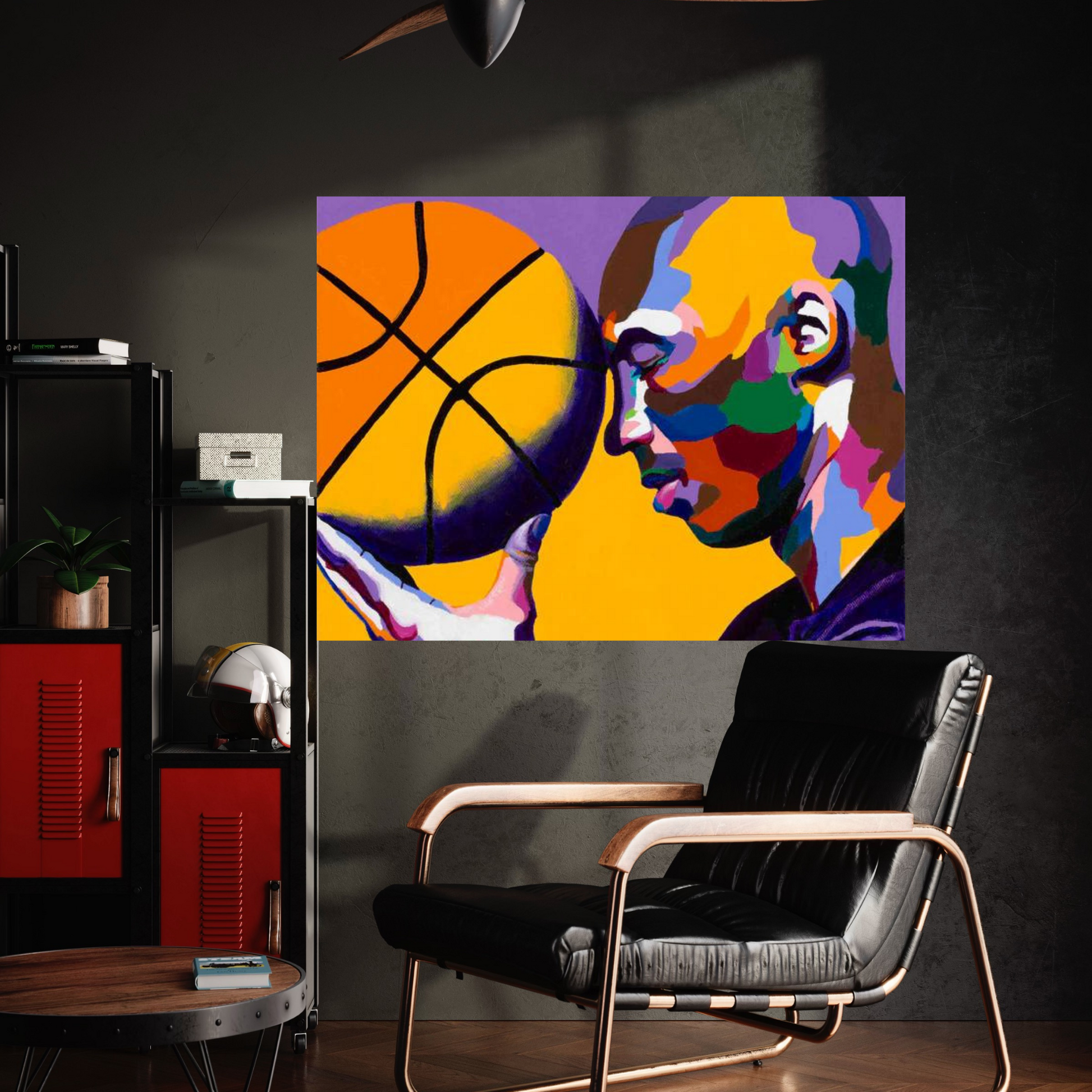 One With The Game Canvas Wall Art - Y Canvas