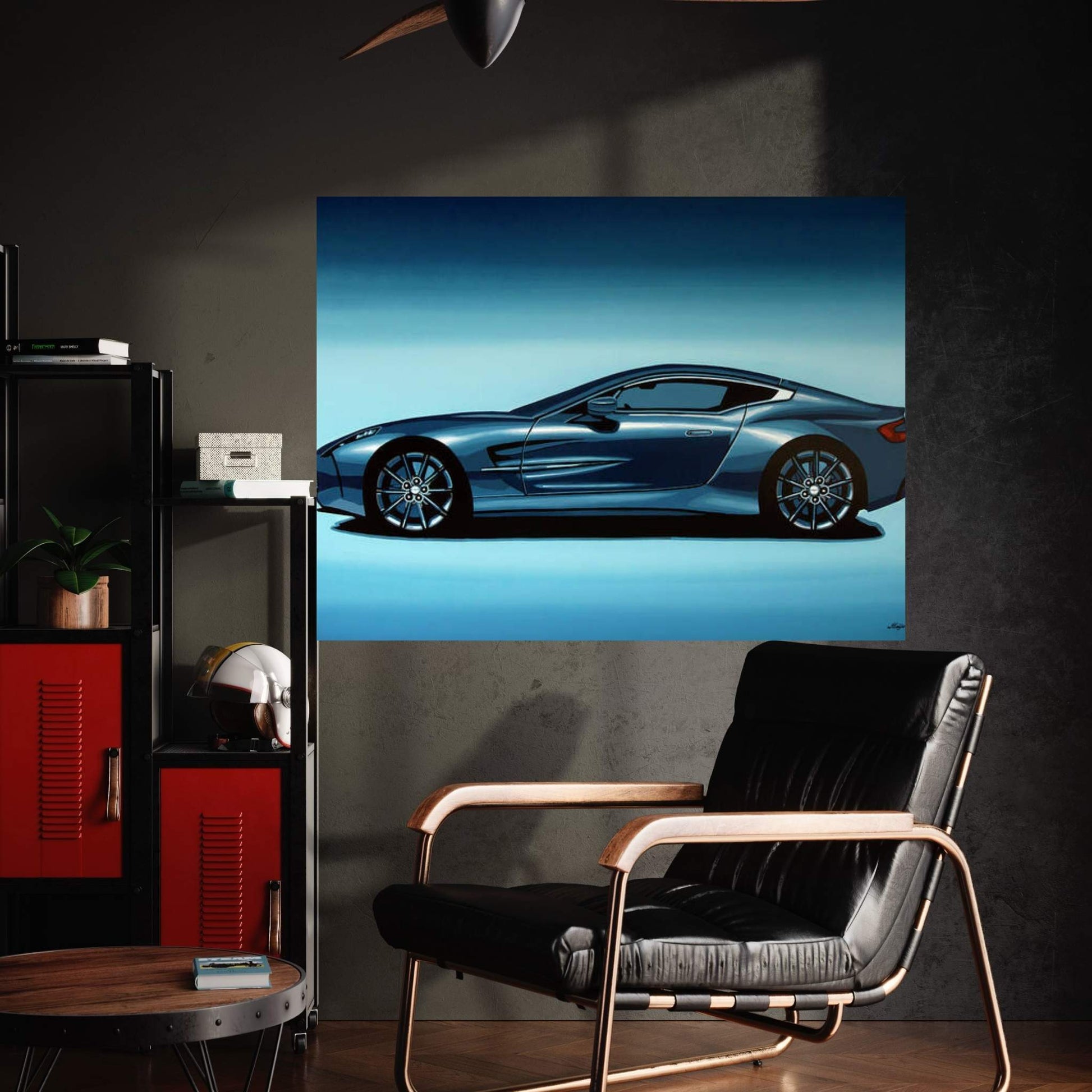 Aston Martin One 77 2009 Canvas Wall Art - Y Canvas
