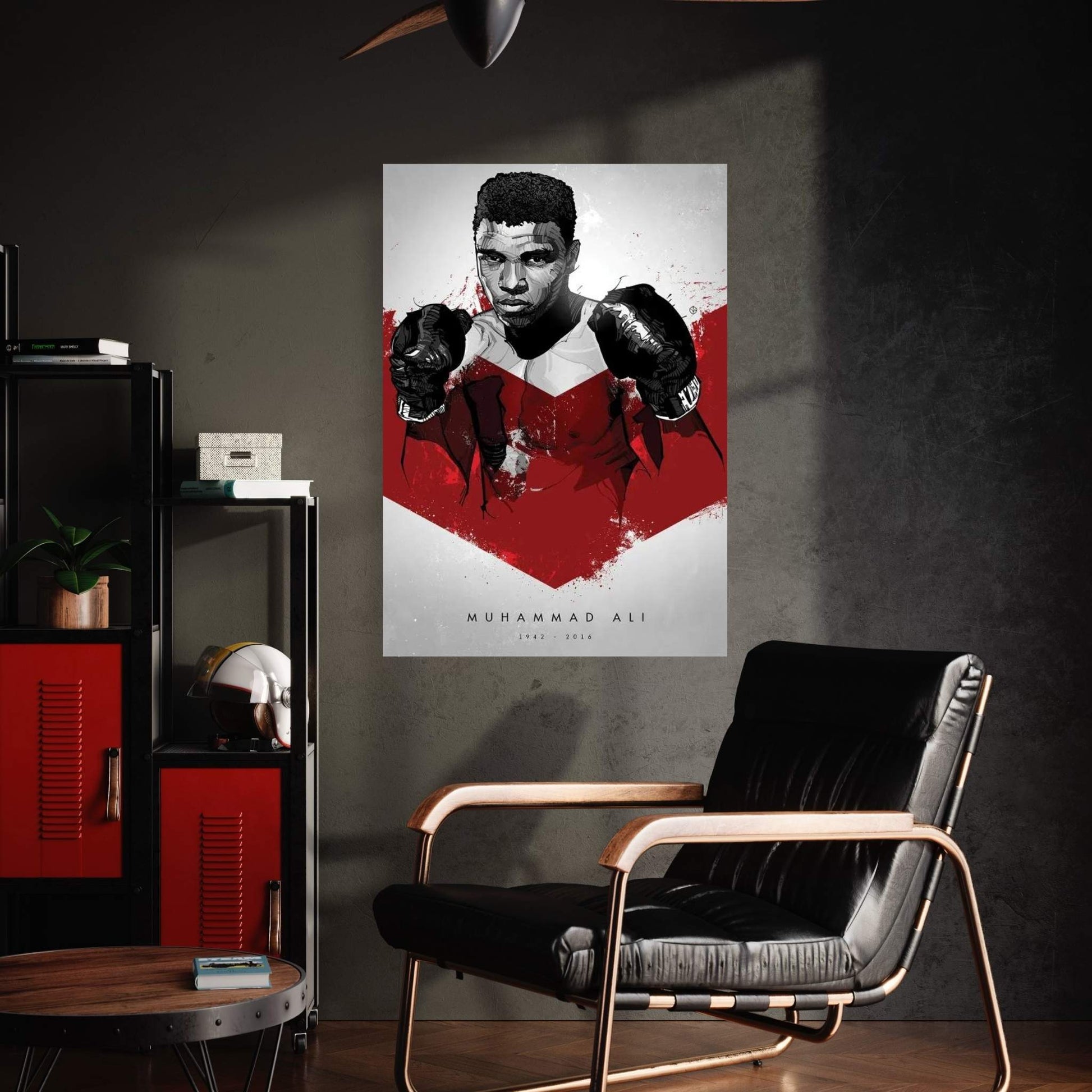 Ali Canvas Wall Art - Y Canvas