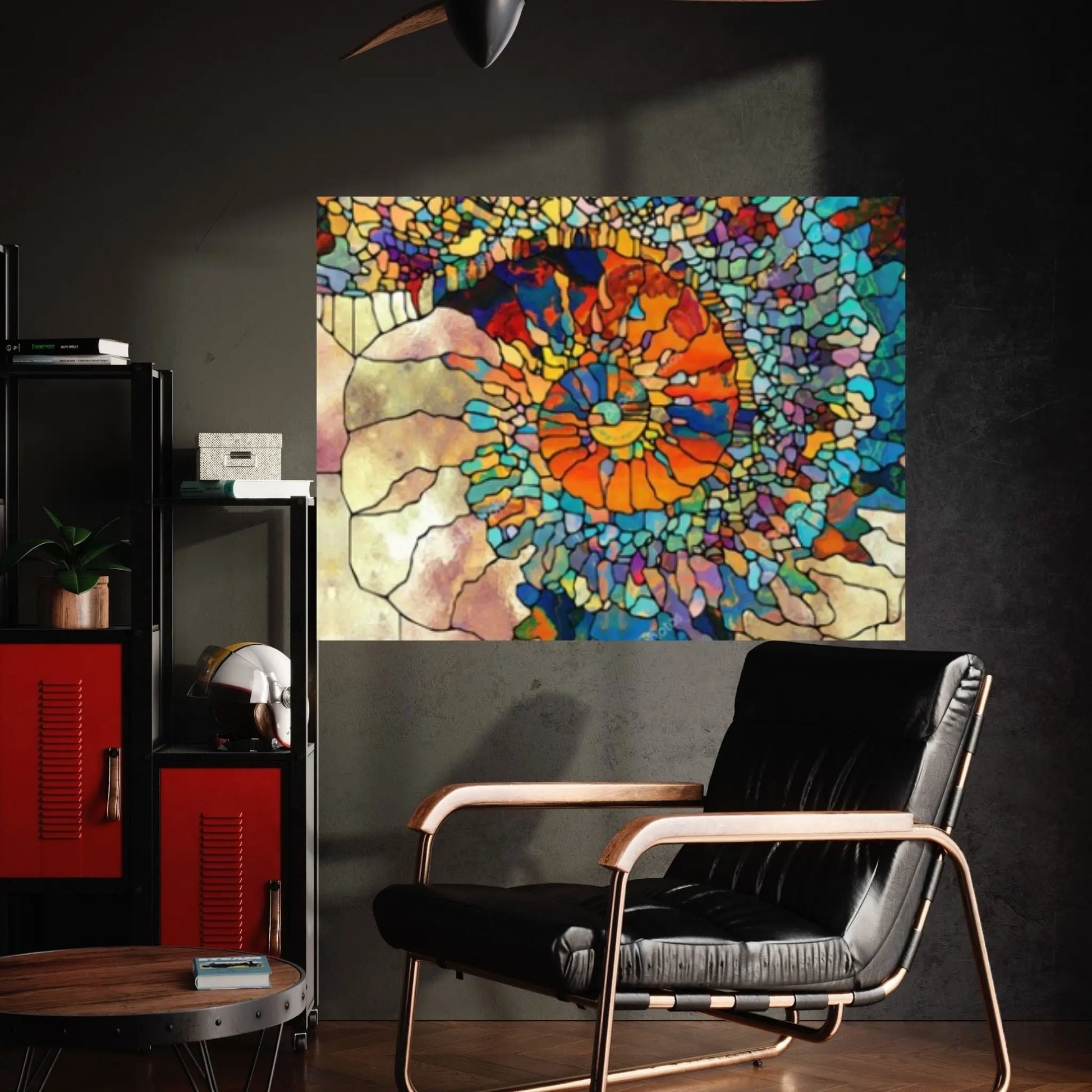 Large Lux Abstract Printing Canvas Print Wall Art, Wall Art Decoration, Christmas Gift - Y Canvas