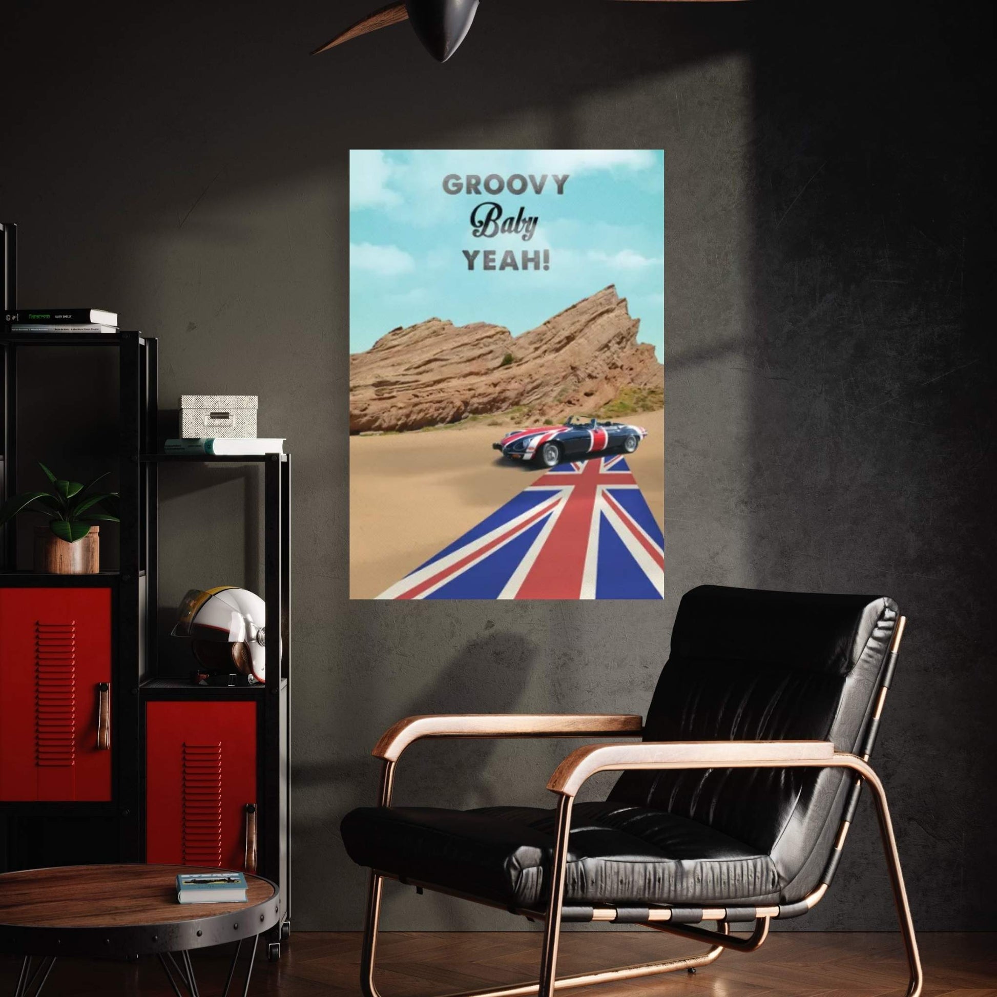 Austin Powers Travel Movie Art Canvas Wall Art - Y Canvas