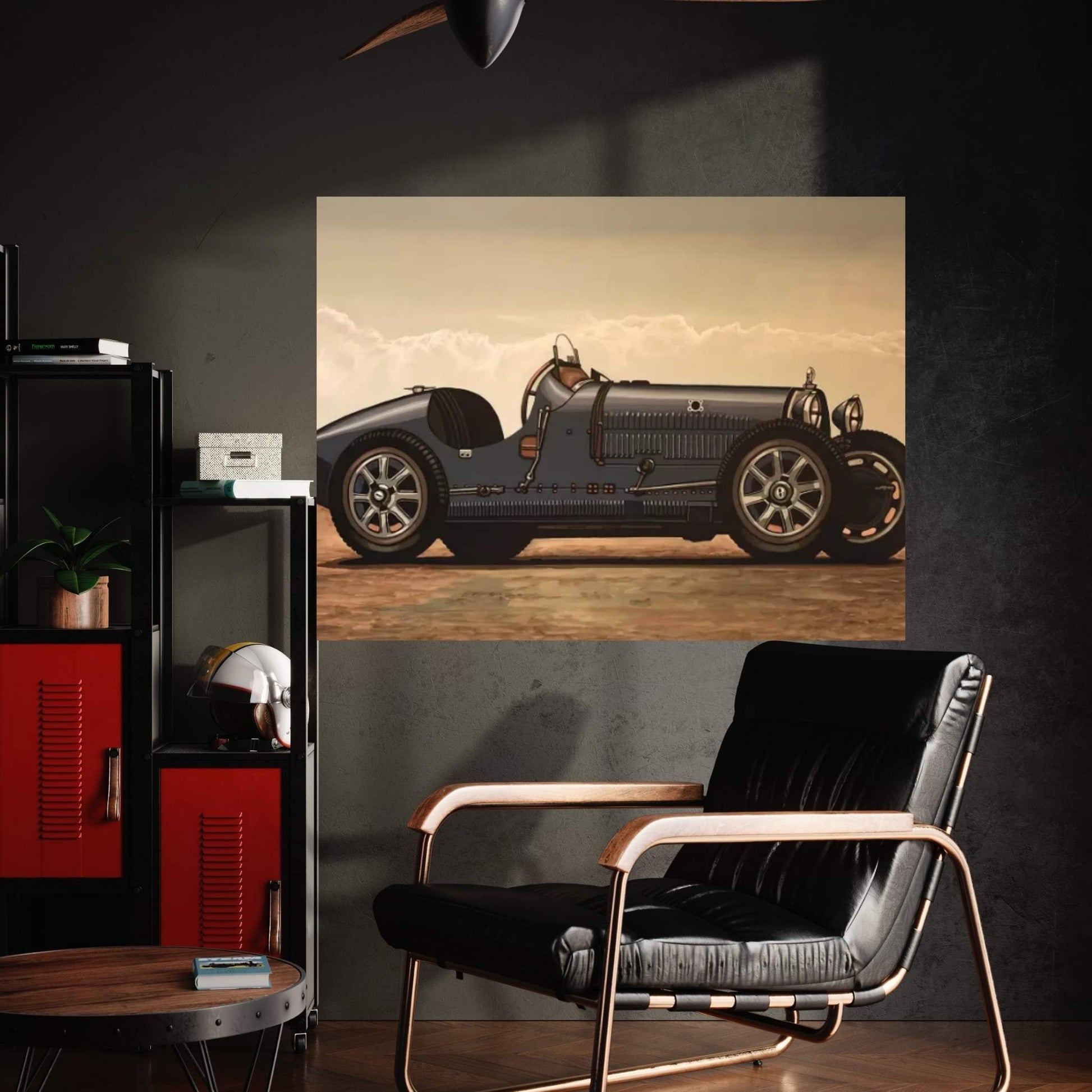 Bugatti Canvas Wall Art - Y Canvas