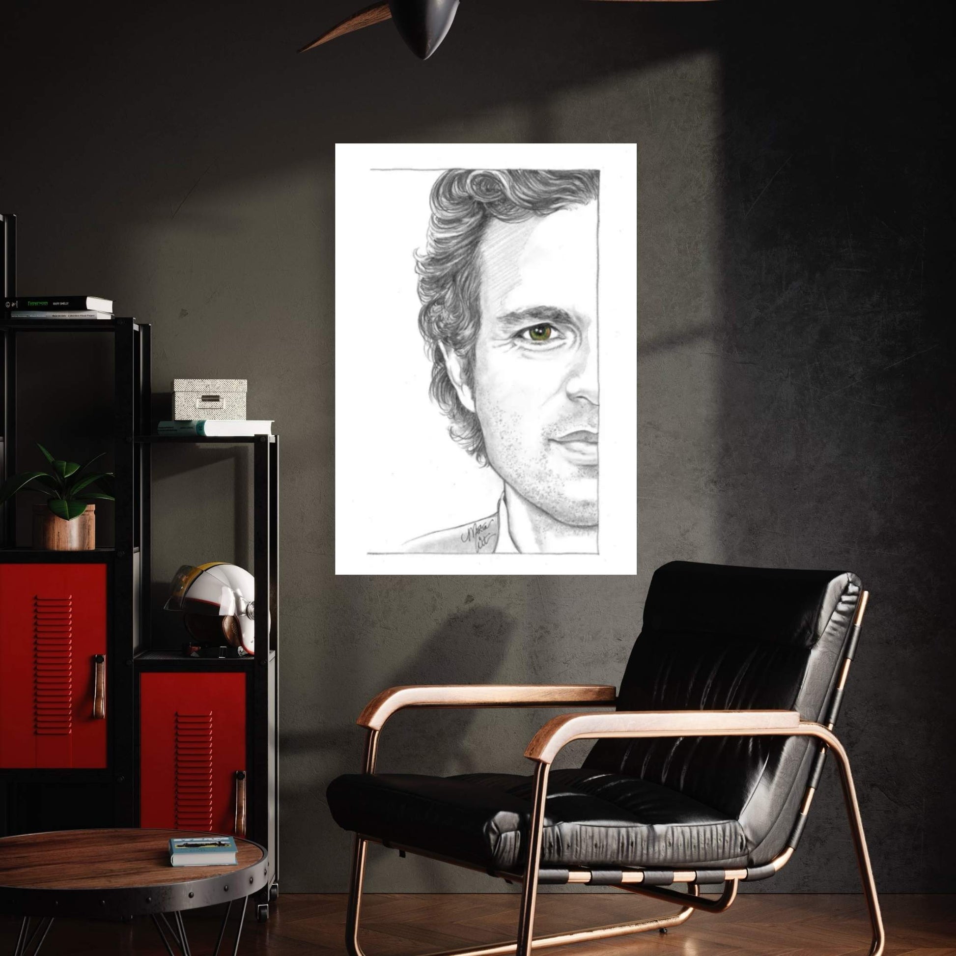 Bruce Banner Canvas Wall Art - Y Canvas