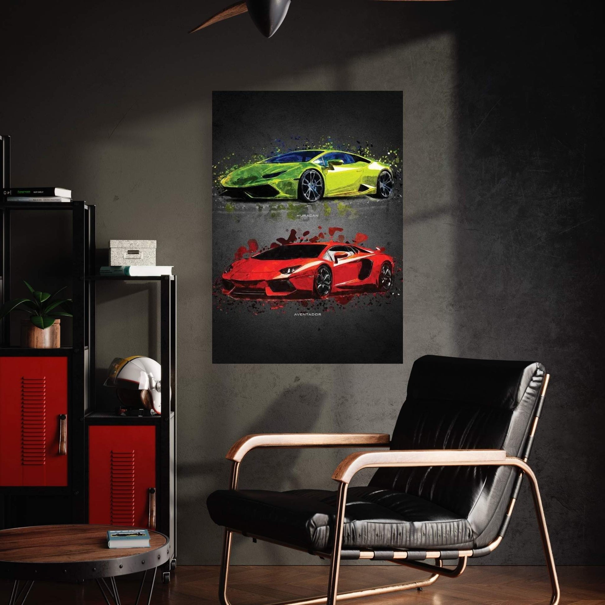 Lamborghini II Canvas Wall Art - Y Canvas