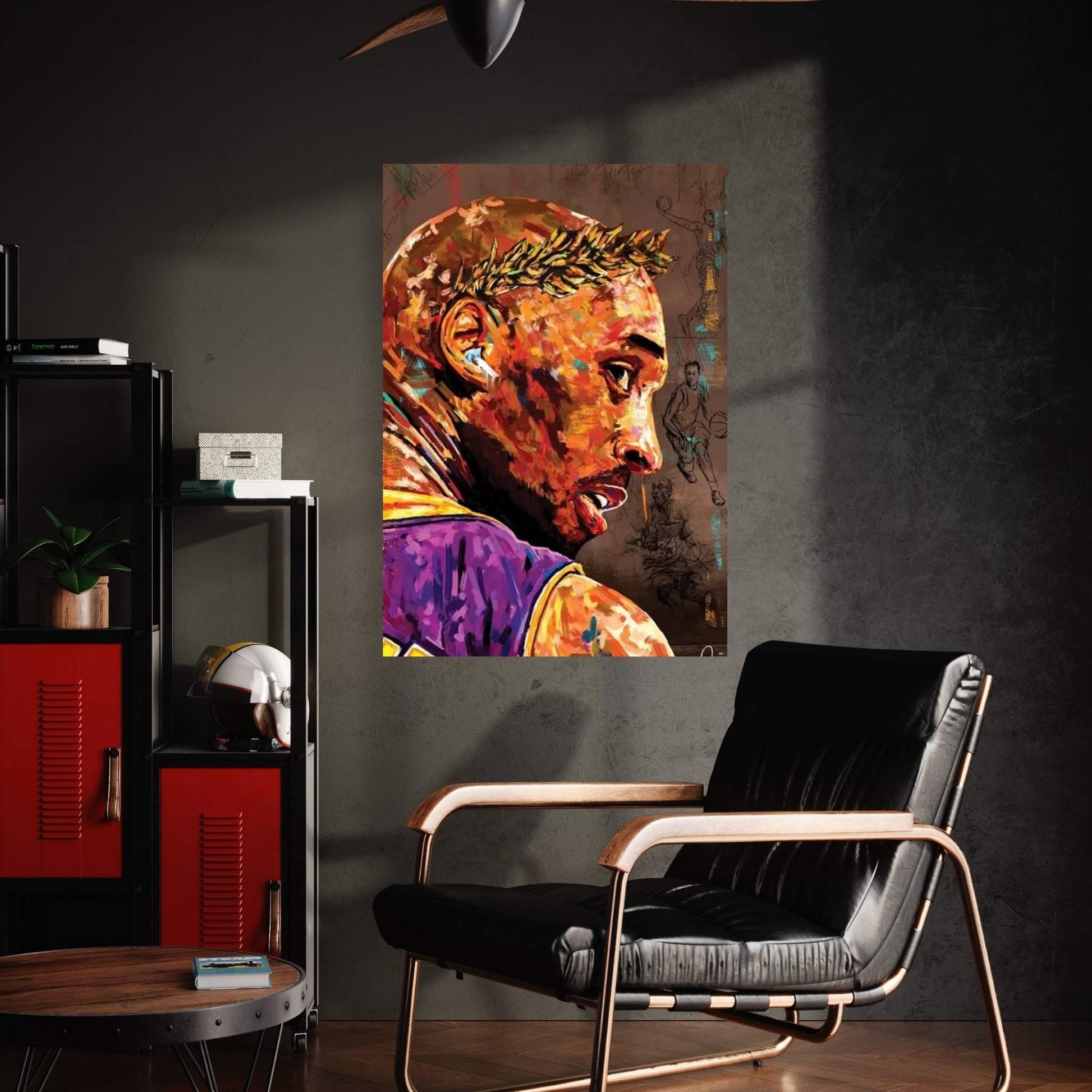 Kobe Bryant Canvas Wall Art - Y Canvas