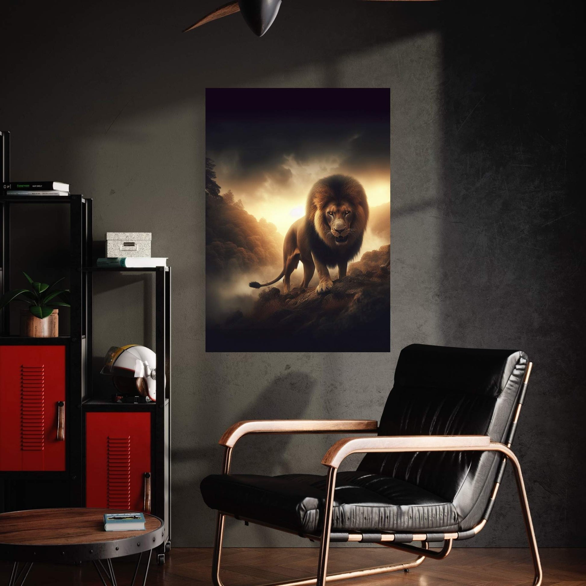 Lion Animal Canvas Wall Art Home Decor - Y Canvas