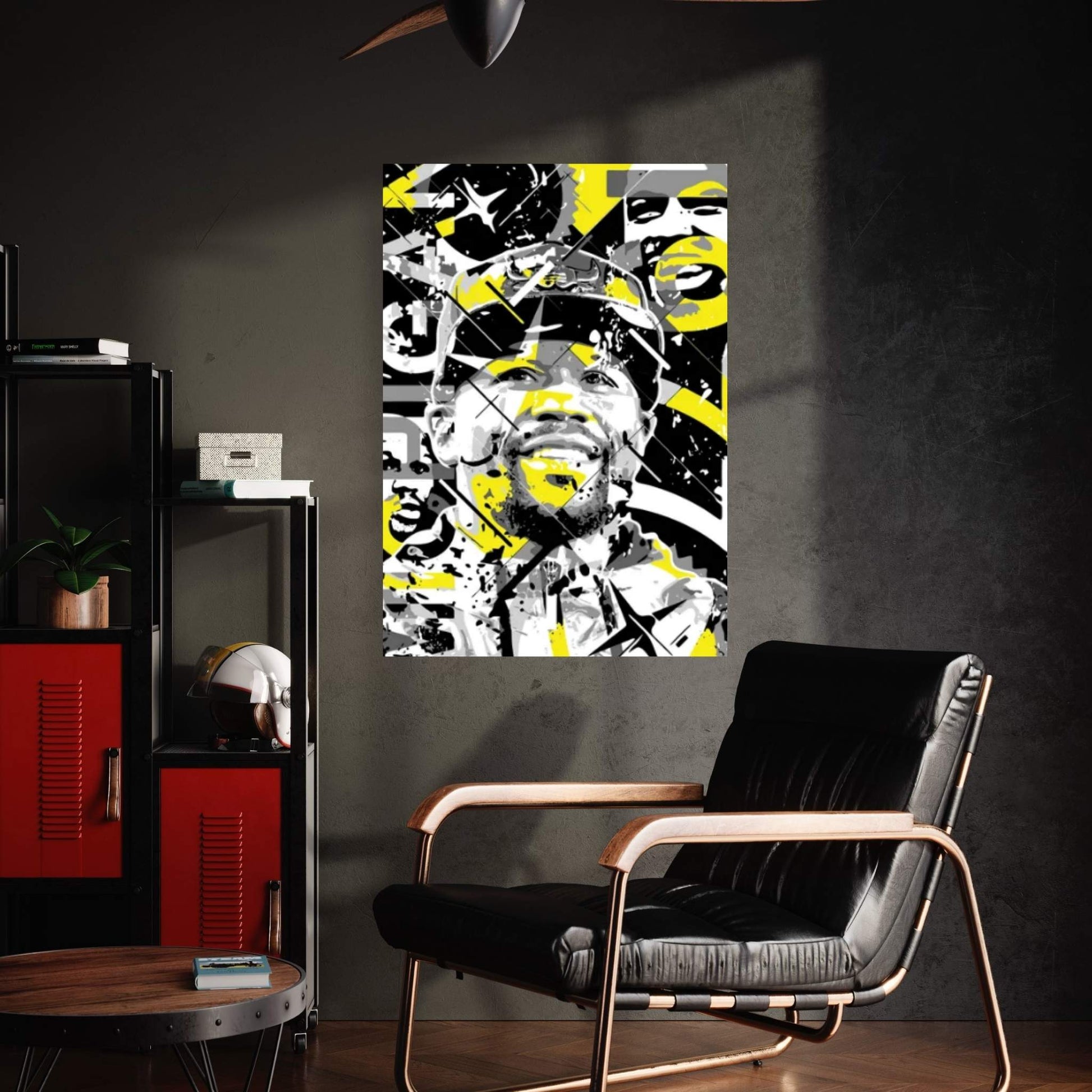 Mayweather Canvas Wall Art - Y Canvas