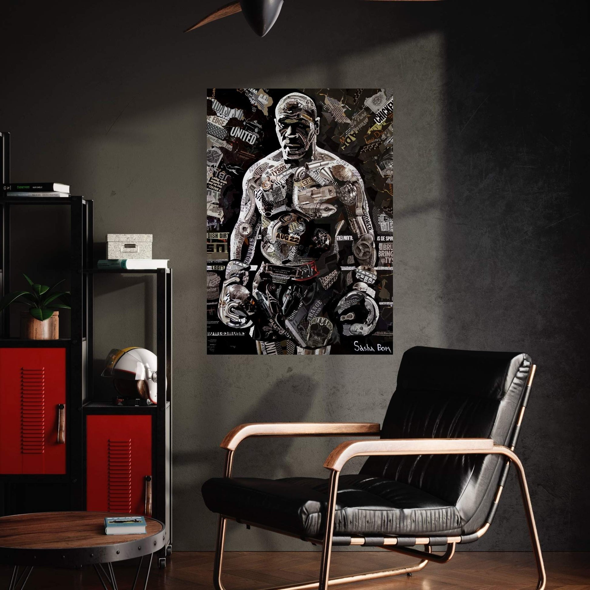 Iron Mike Canvas Wall Art - Y Canvas