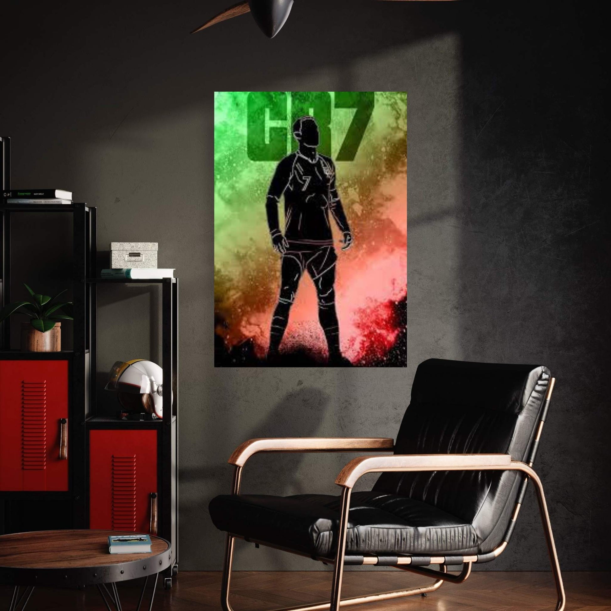 Soul Of CR7 Canvas Wall Art - Y Canvas