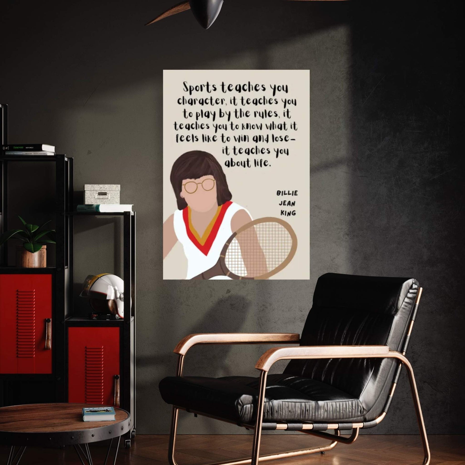 Jean King Quote Canvas Wall Art - Y Canvas