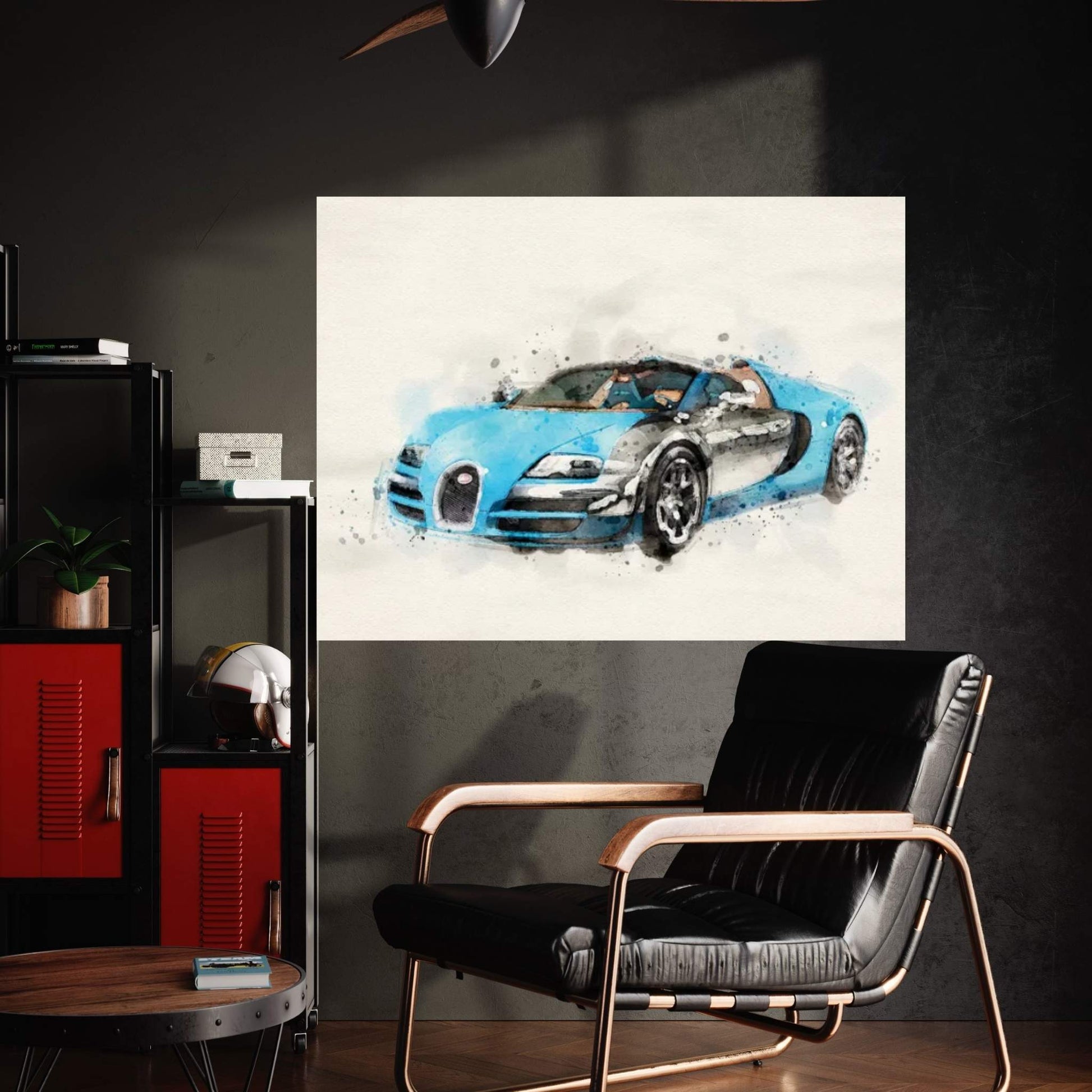 Bugatti Veyron VII Canvas Wall Art - Y Canvas