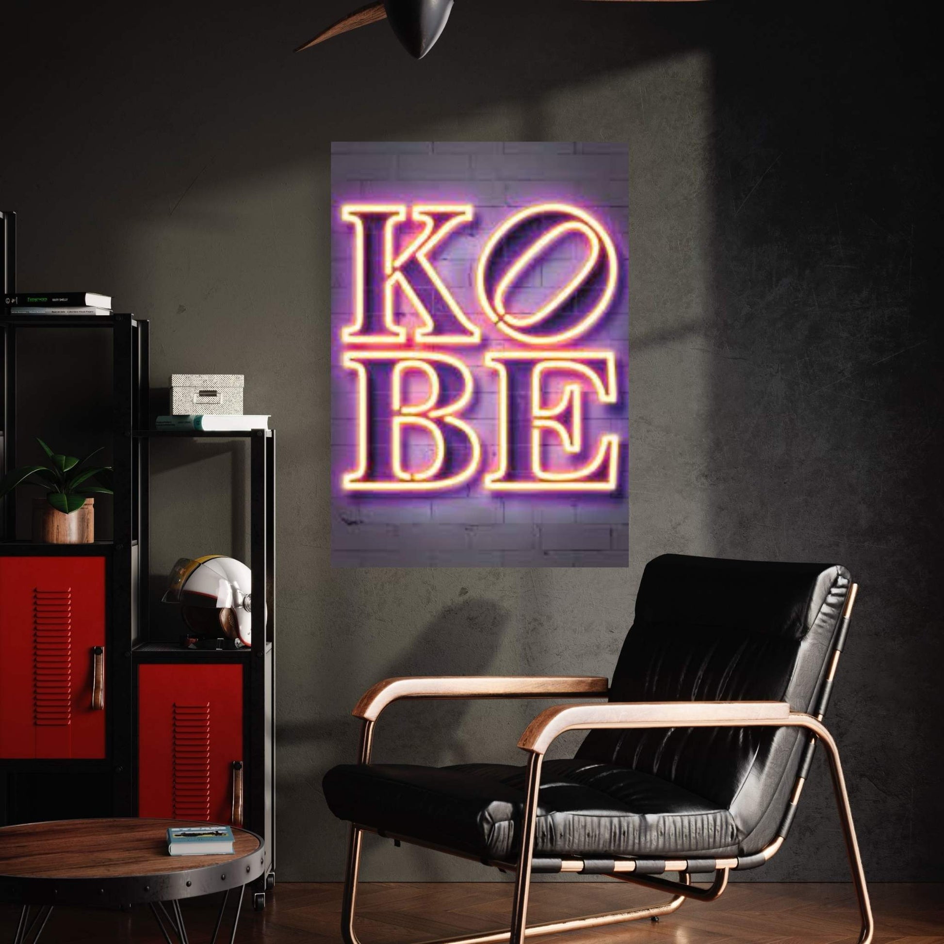 Love Kobe Canvas Wall Art - Y Canvas