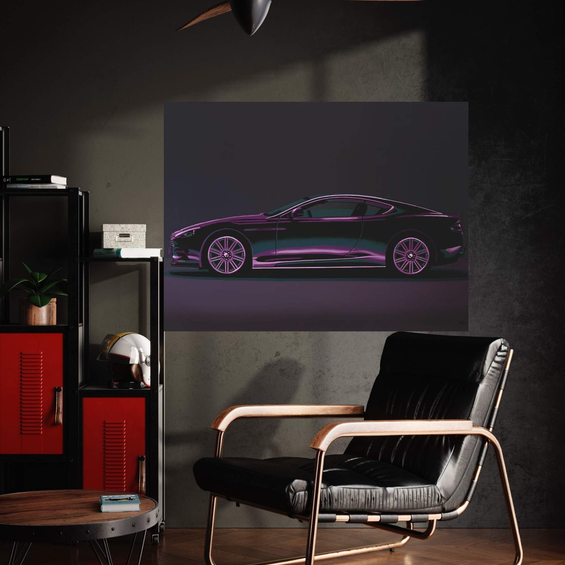 Aston Martin DBS V12 2007 Canvas Wall Art - Y Canvas