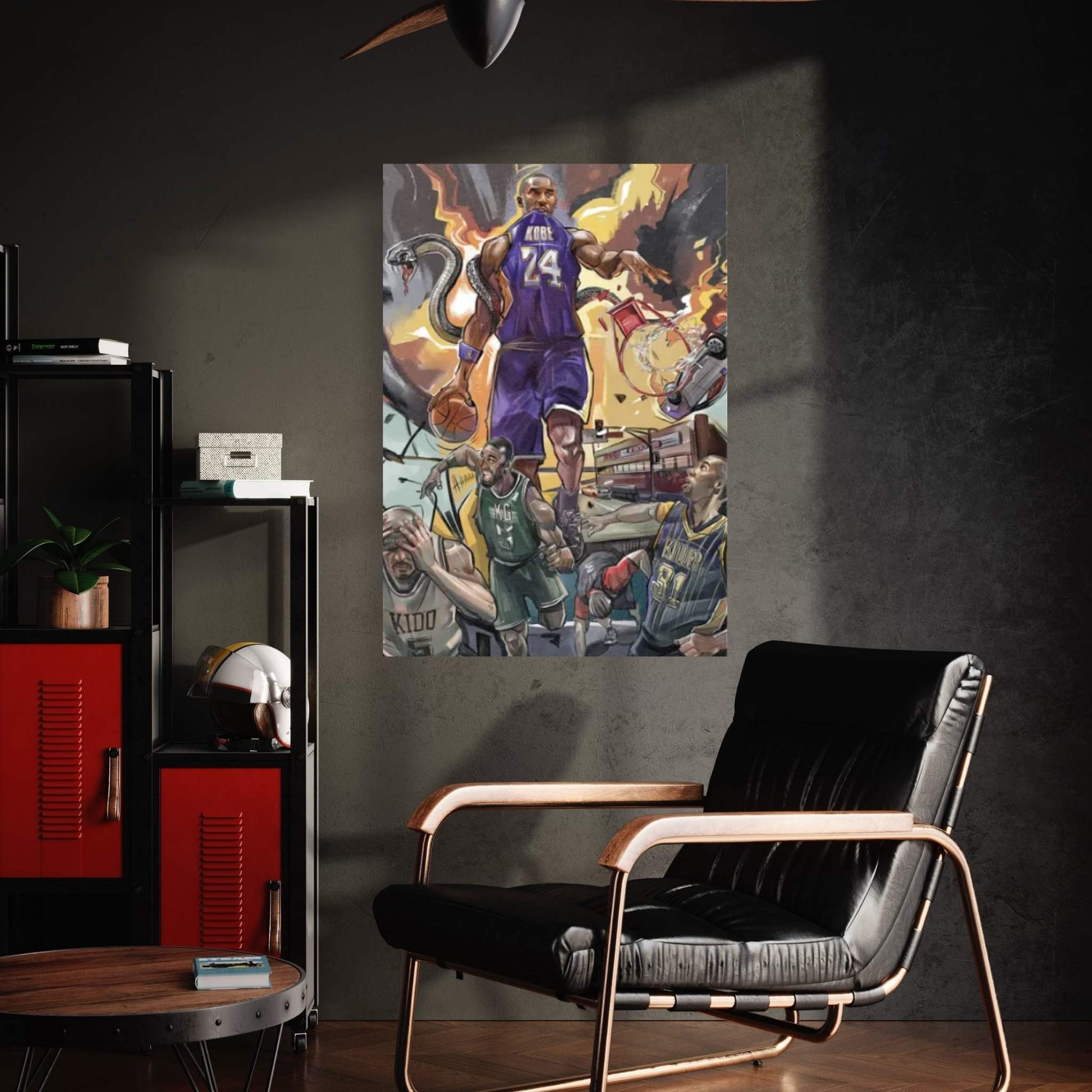 Lakezilla Canvas Wall Art - Y Canvas