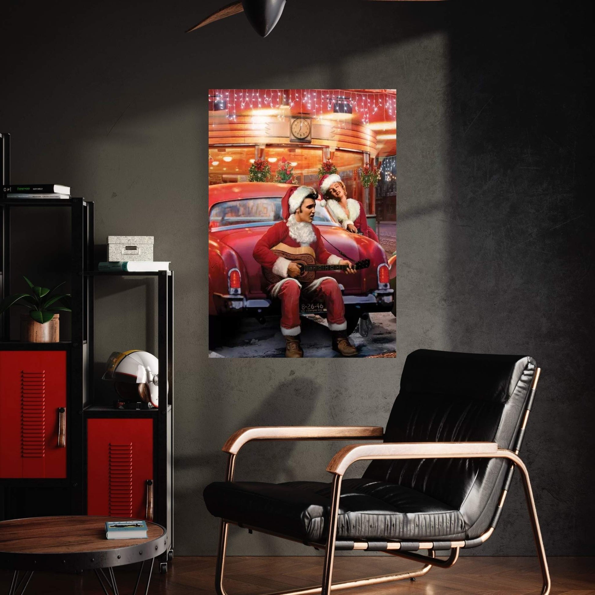 Legendary Crossroads Christmas Canvas Wall Art - Y Canvas