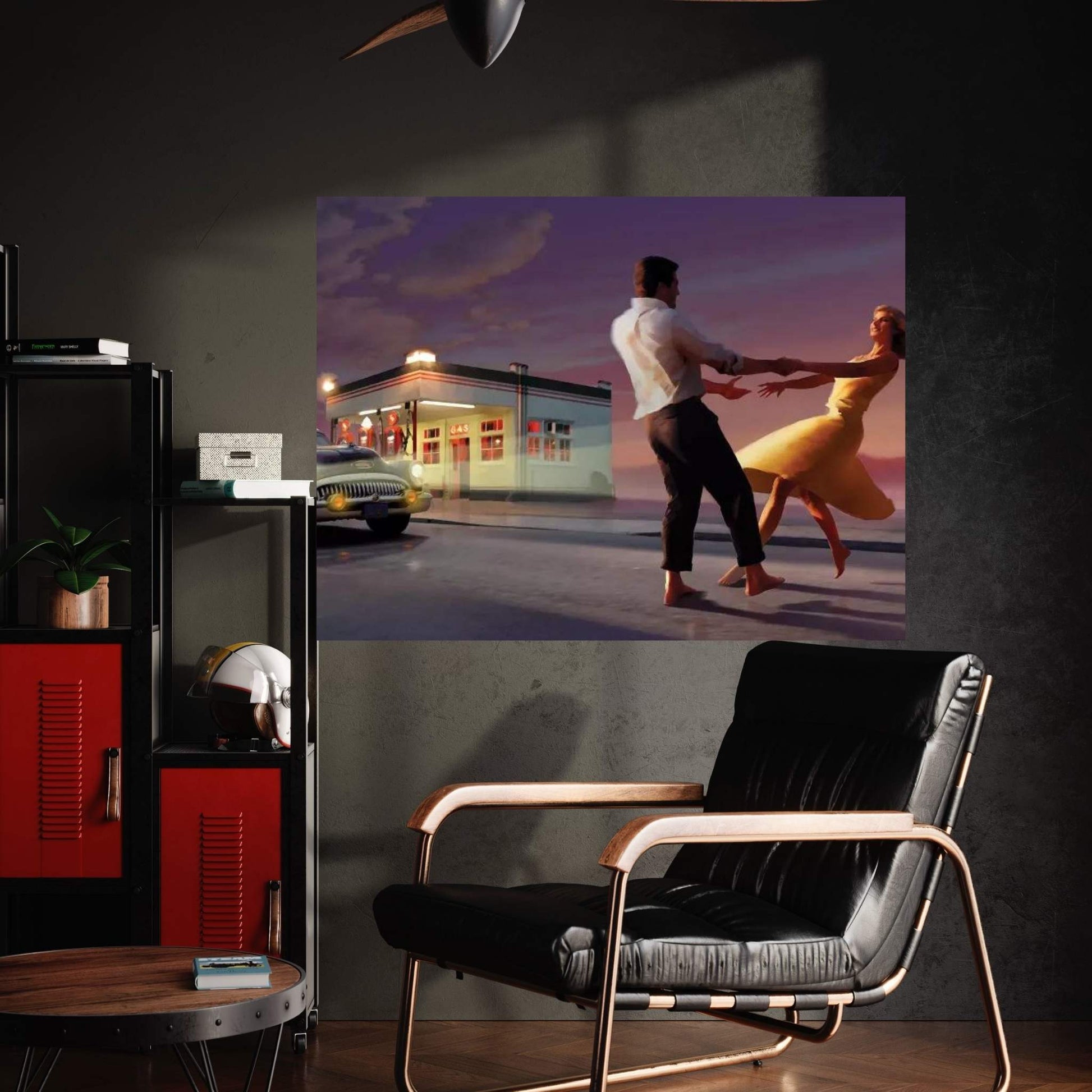 Night Dance Canvas Wall Art - Y Canvas