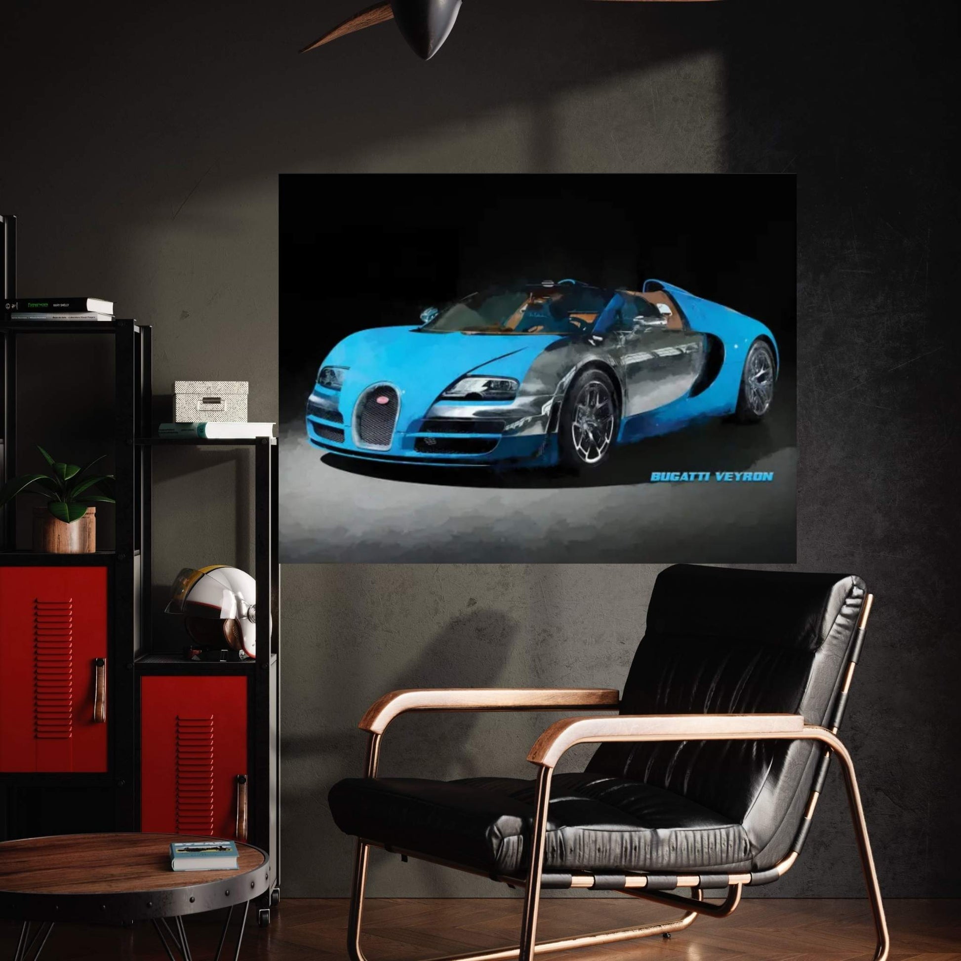 Bugatti Veyron IV Canvas Wall Art - Y Canvas