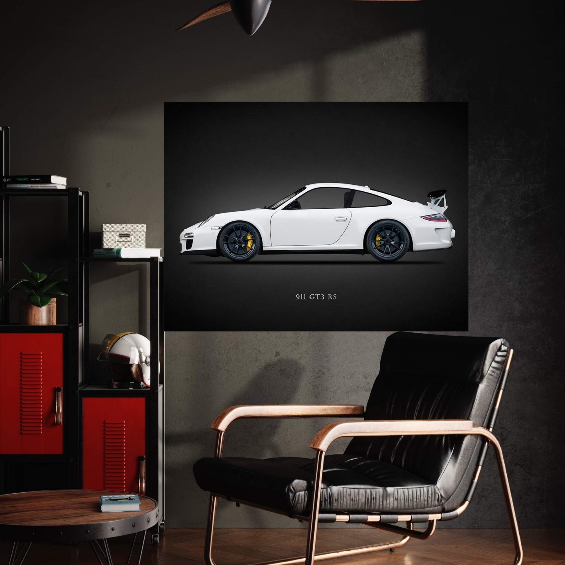 Porsche 911 GT3 RS 2011 Canvas Wall Art - Y Canvas