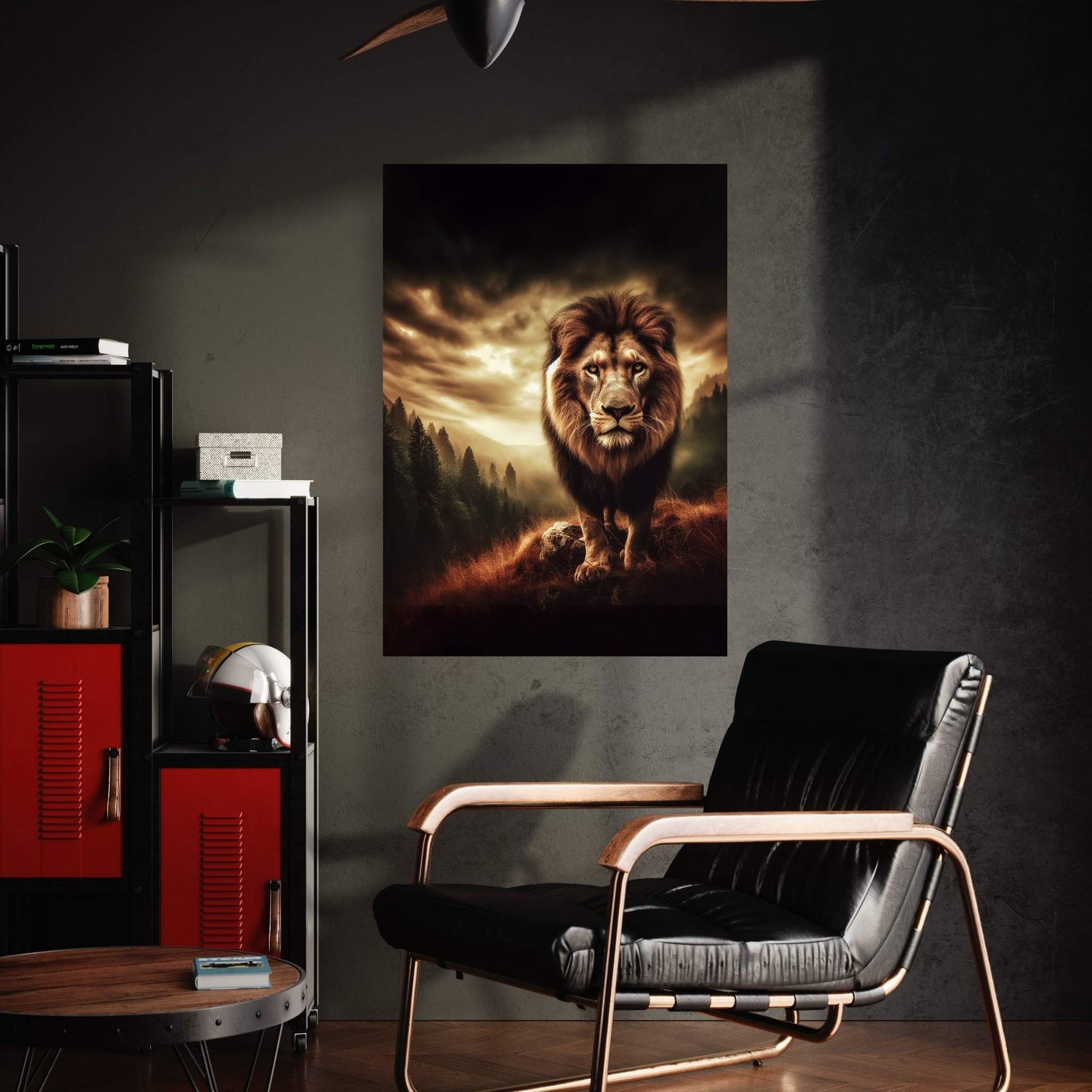 Lion Animal Canvas Wall Art Home Decor - Y Canvas
