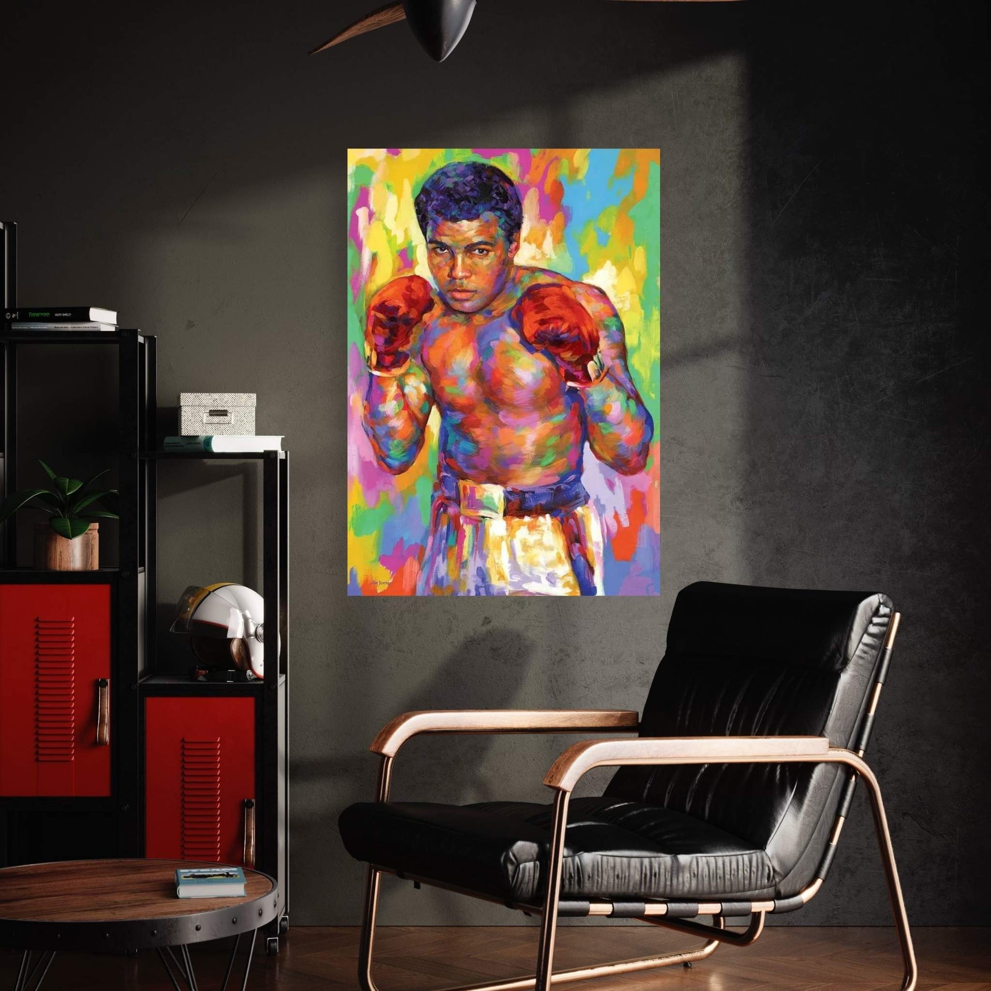 Ali Canvas Wall Art - Y Canvas