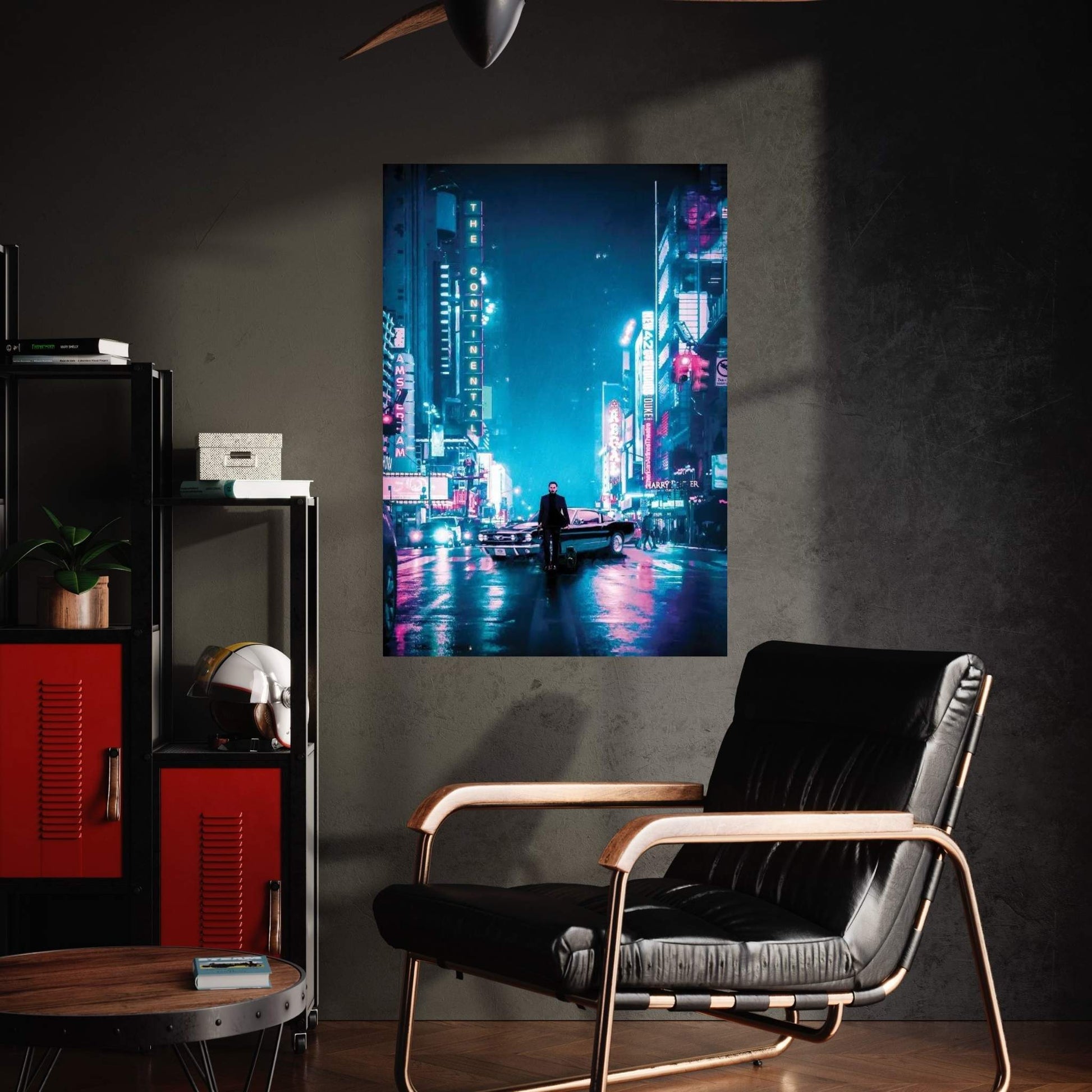 John Wick The Continental Canvas Wall Art - Y Canvas
