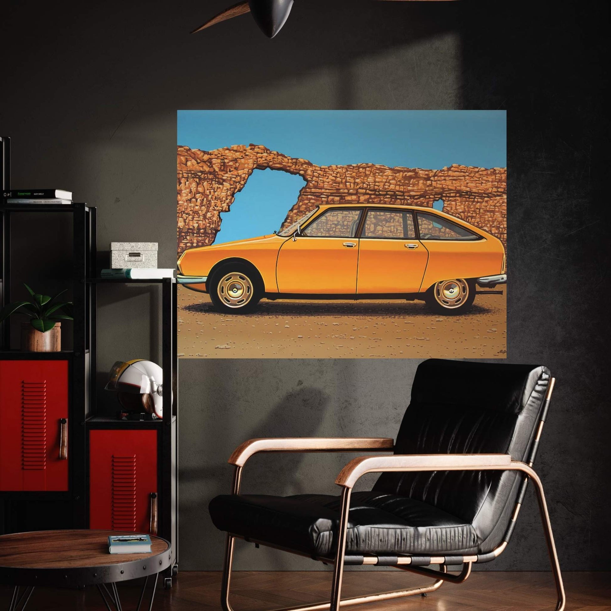 Citroen GS 1970 Canvas Wall Art - Y Canvas