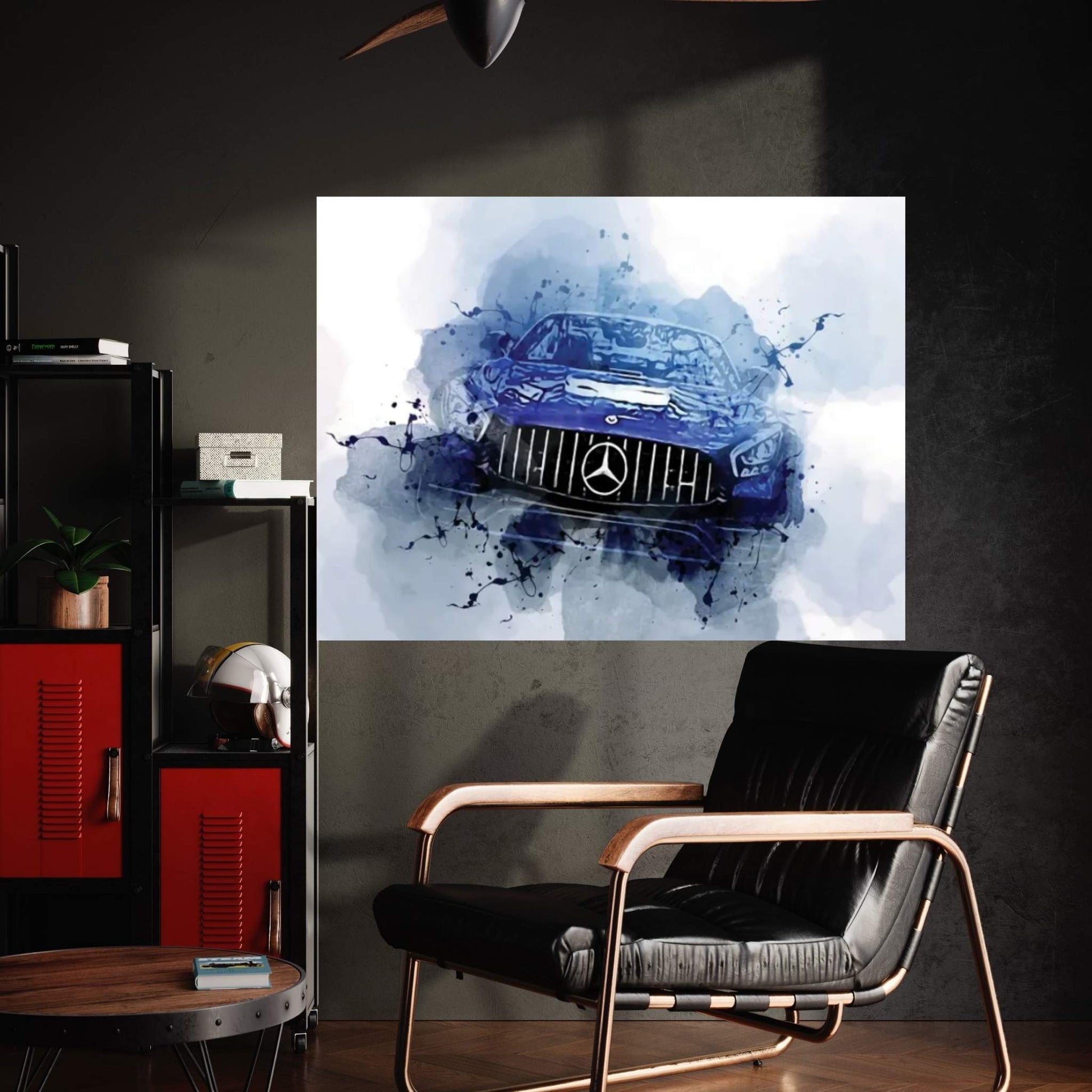 Mercedes-AMG GT 2021 C190 Canvas Wall Art - Y Canvas