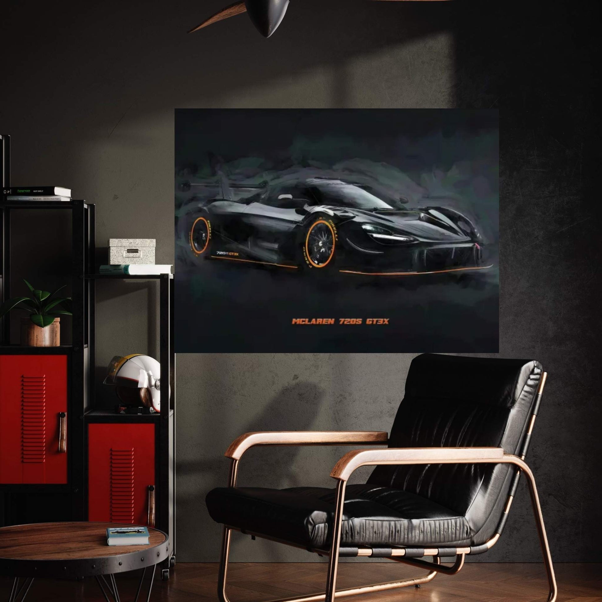 McLaren 720S GT3X In Watercolor - Y Canvas