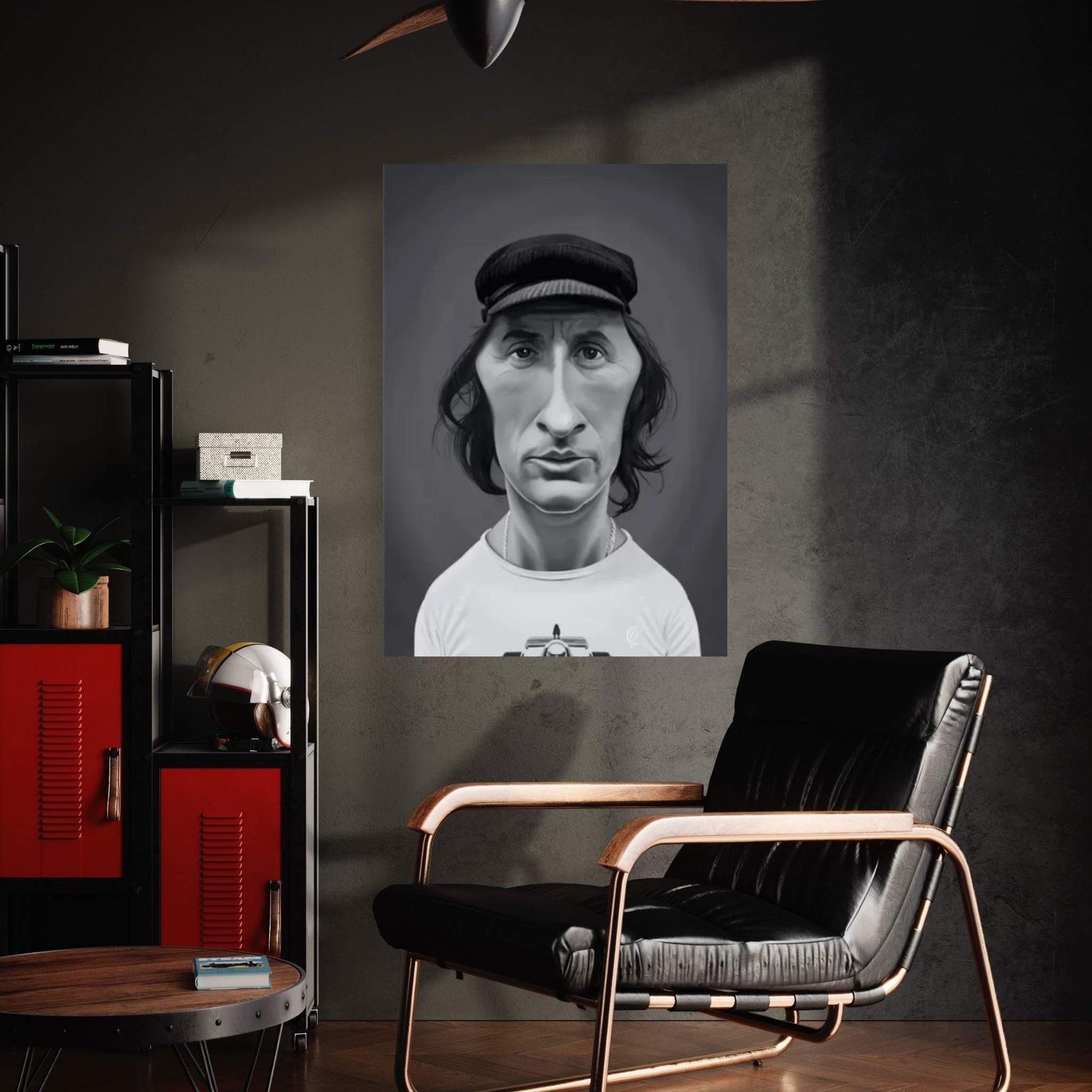 Jackie Stewart Canvas Wall Art - Y Canvas