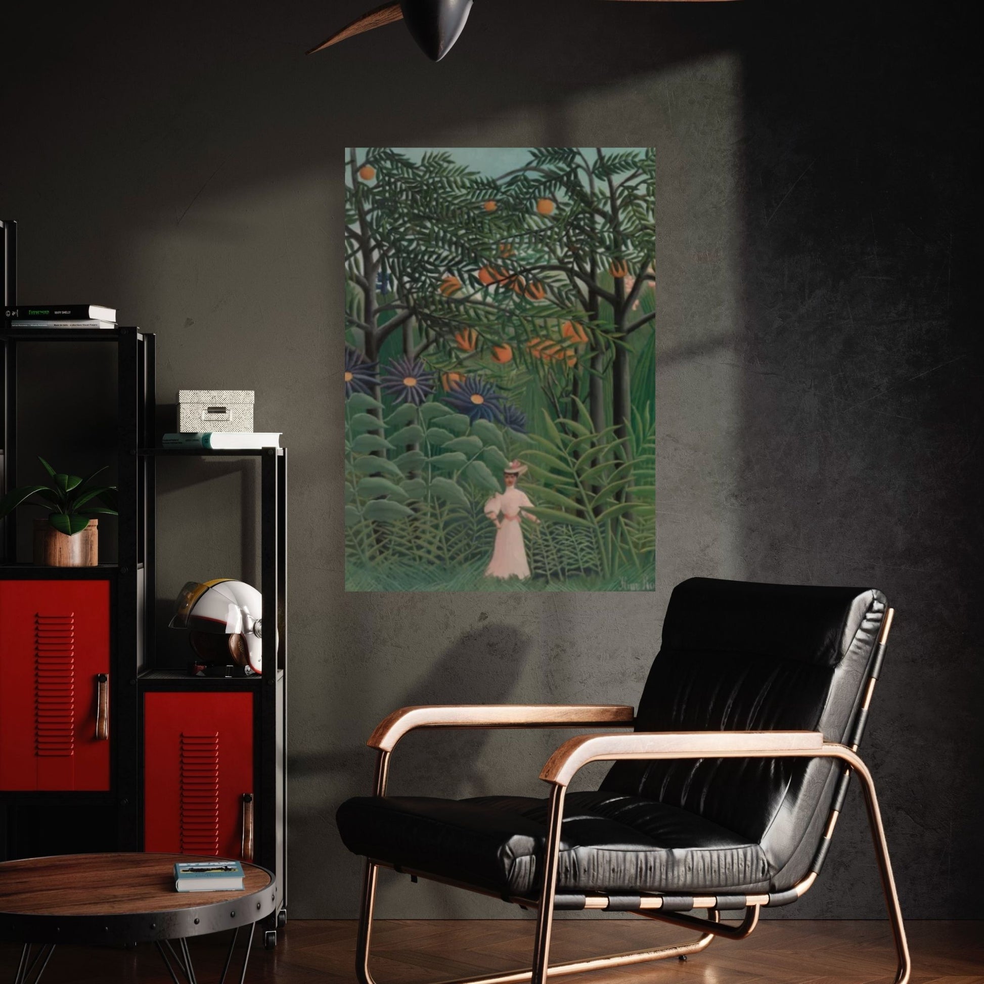 Henri Rousseau Prints, The Equatorial Jungle 1909, Merry Jesters 1906, Jungle tropical poster - Y Canvas