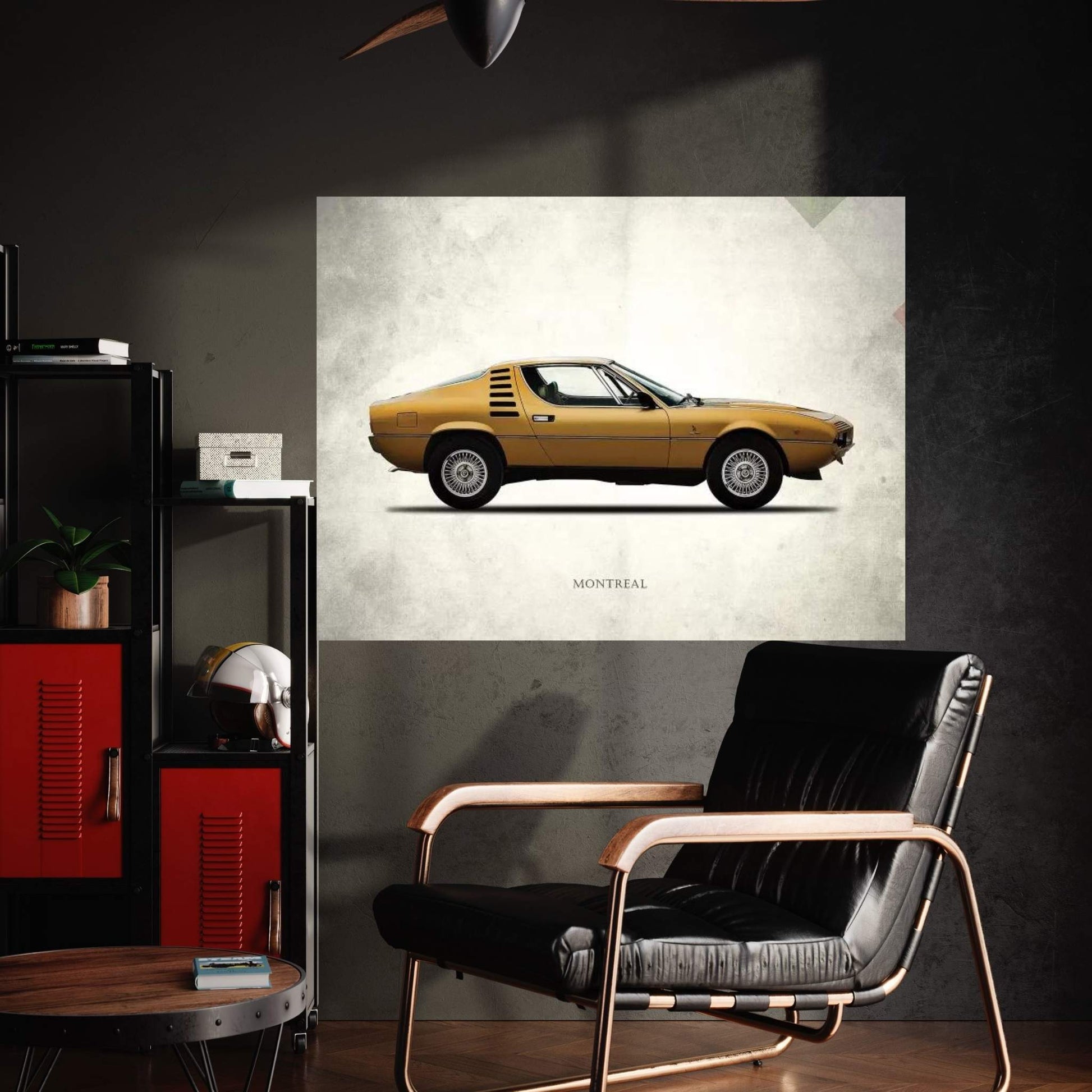 1972 Alfa Romeo Montreal Canvas Wall Art - Y Canvas