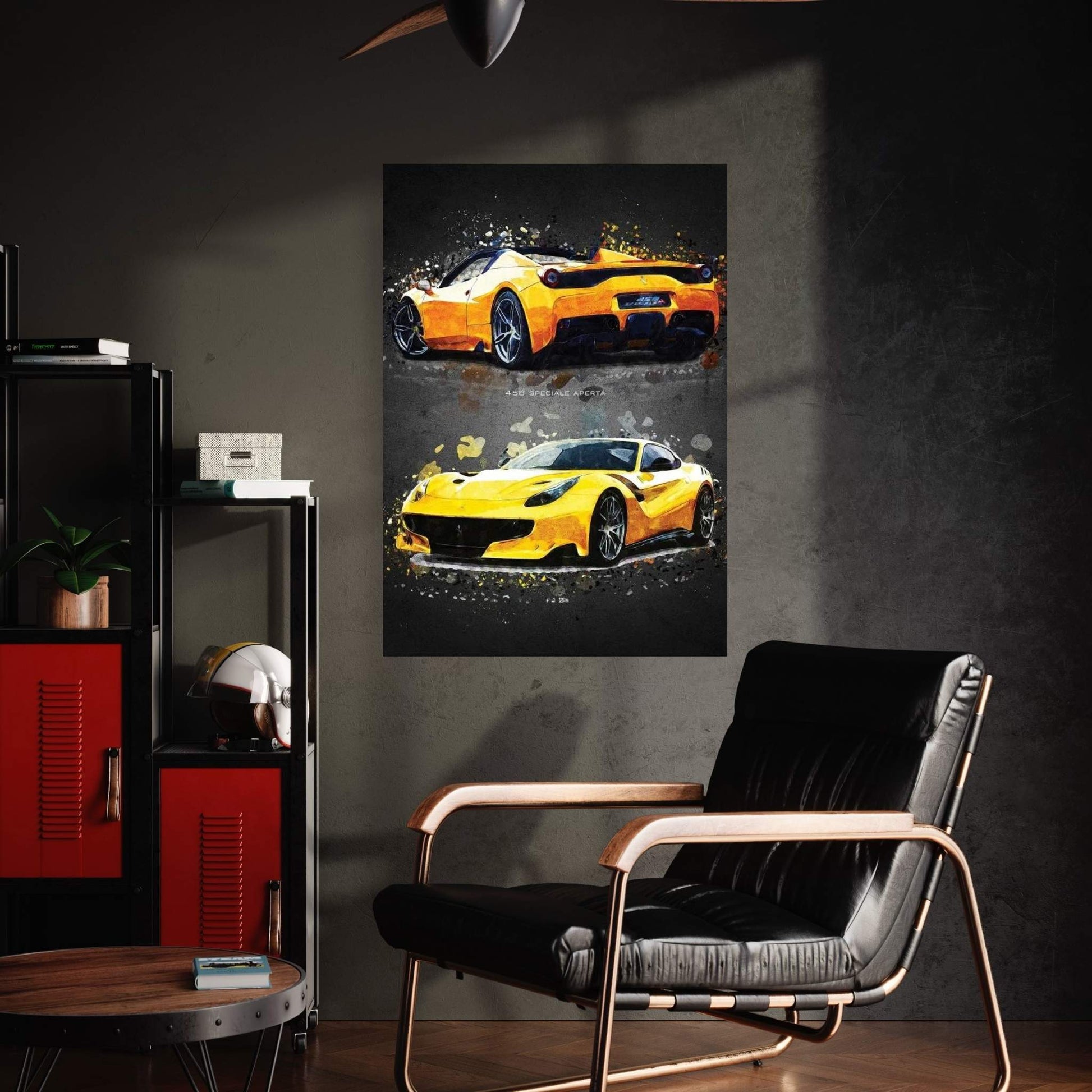 Ferrari 2A Canvas Wall Art - Y Canvas