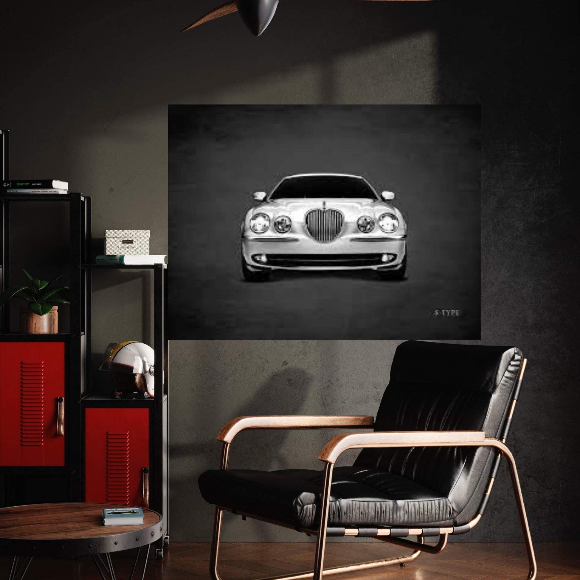 Jaguar S-Type Canvas Wall Art - Y Canvas