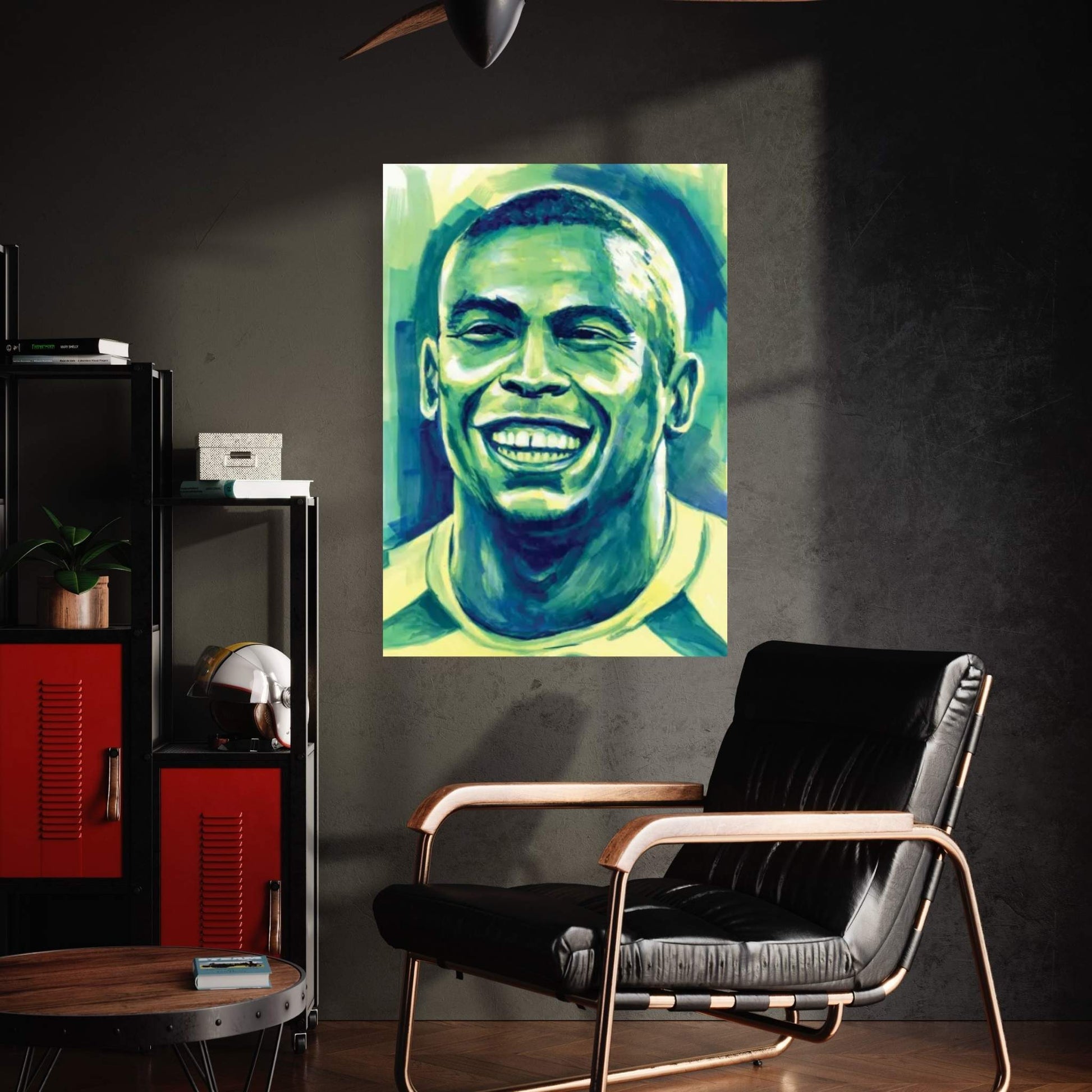 Ronaldo - 2002 Fifa World Cup Winner Canvas Wall Art - Y Canvas