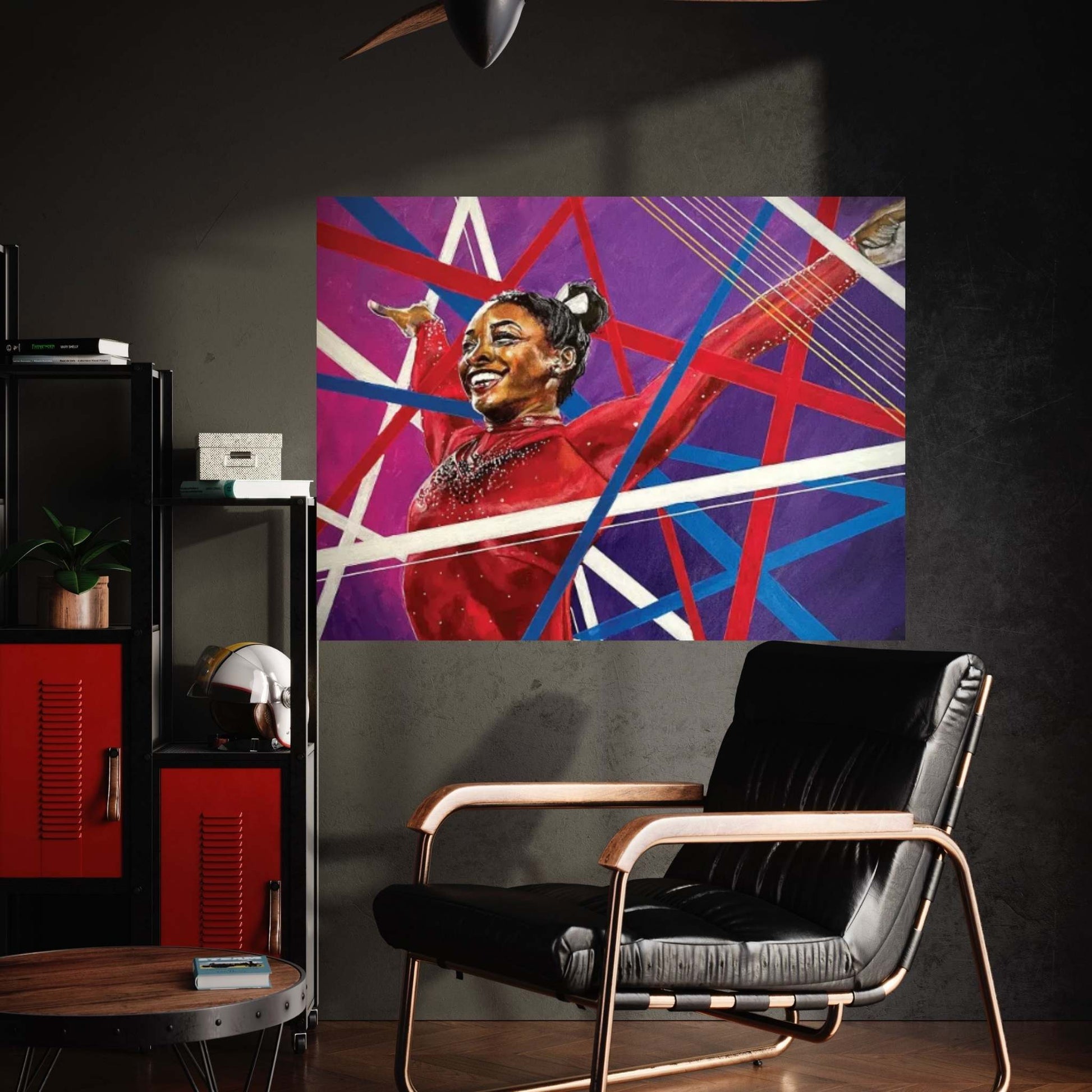 Simone Biles Canvas Wall Art - Y Canvas