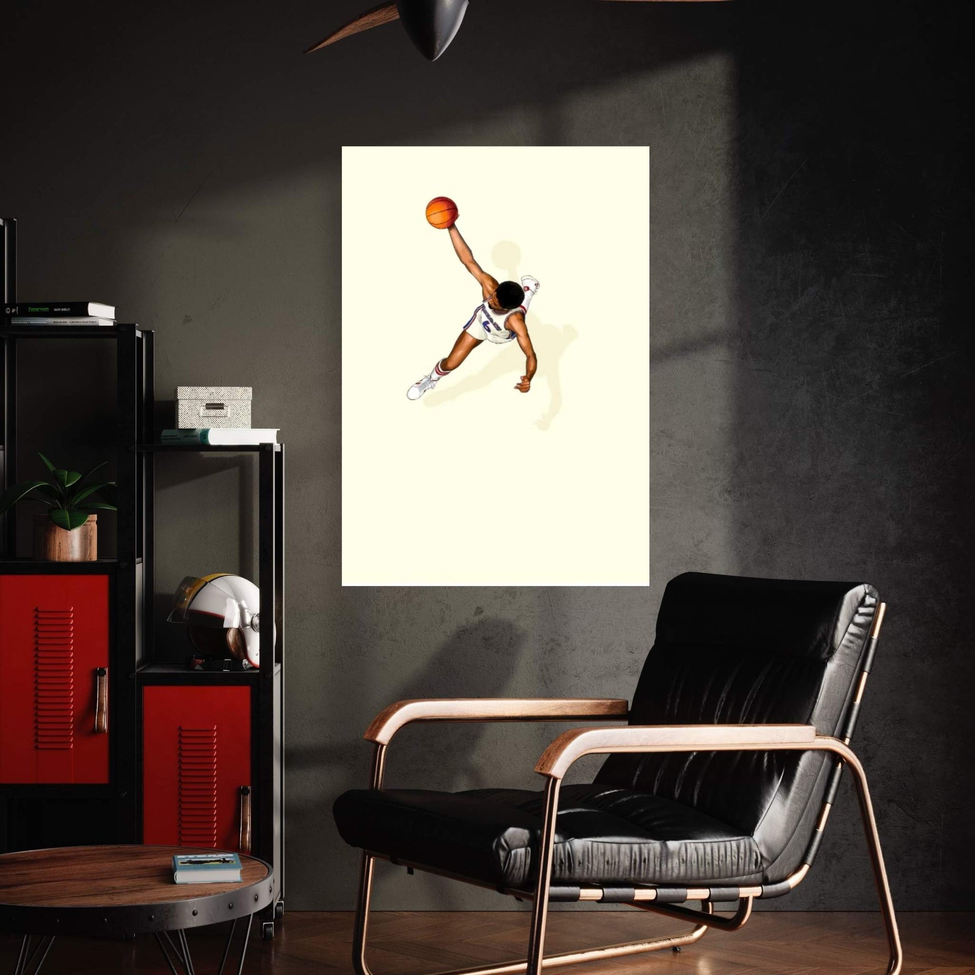 Frequent Fliers Dr J Canvas Wall Art - Y Canvas