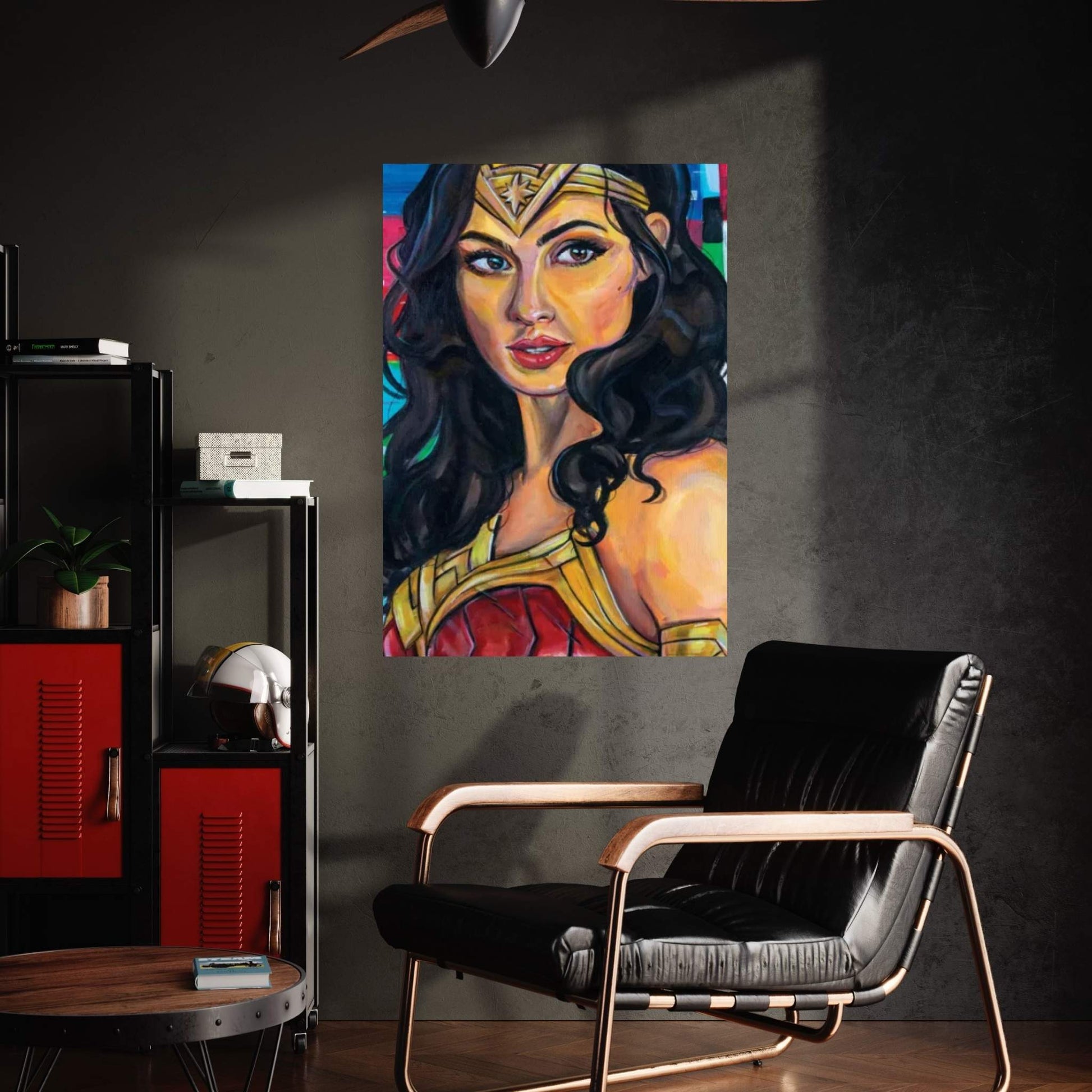 Wonder Woman Canvas Wall Art - Y Canvas