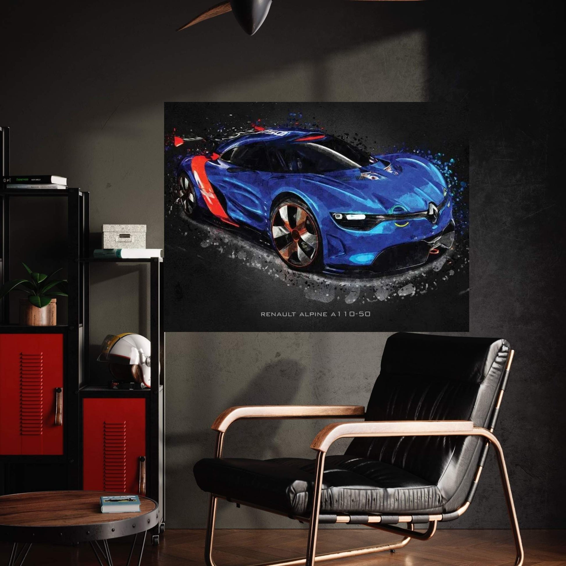 Renault Alpine A110-50 Canvas Wall Art - Y Canvas