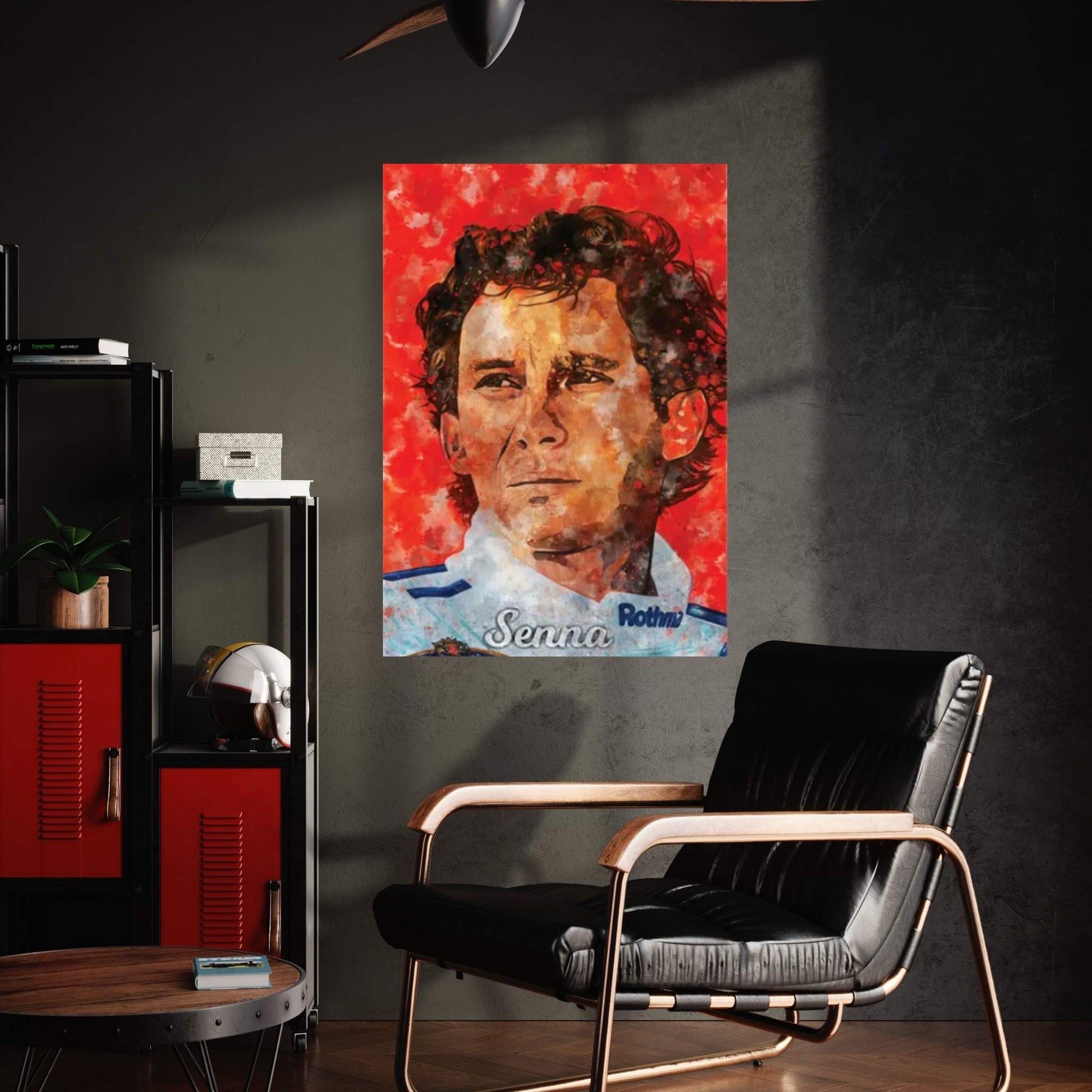 Senna Watercolor Canvas Wall Art - Y Canvas