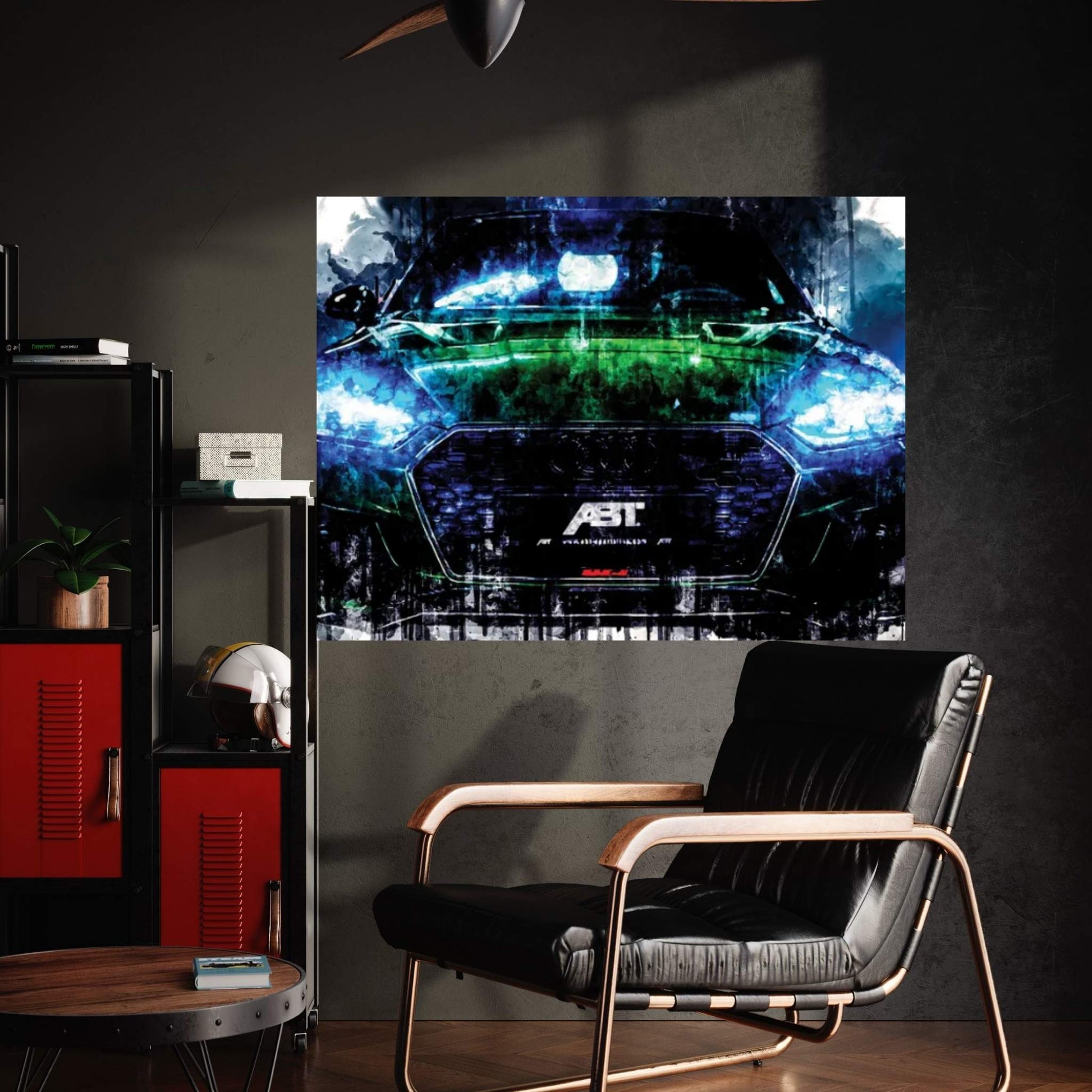 Car 2018 ABT Audi RS5 R Coupe Canvas Wall Art - Y Canvas