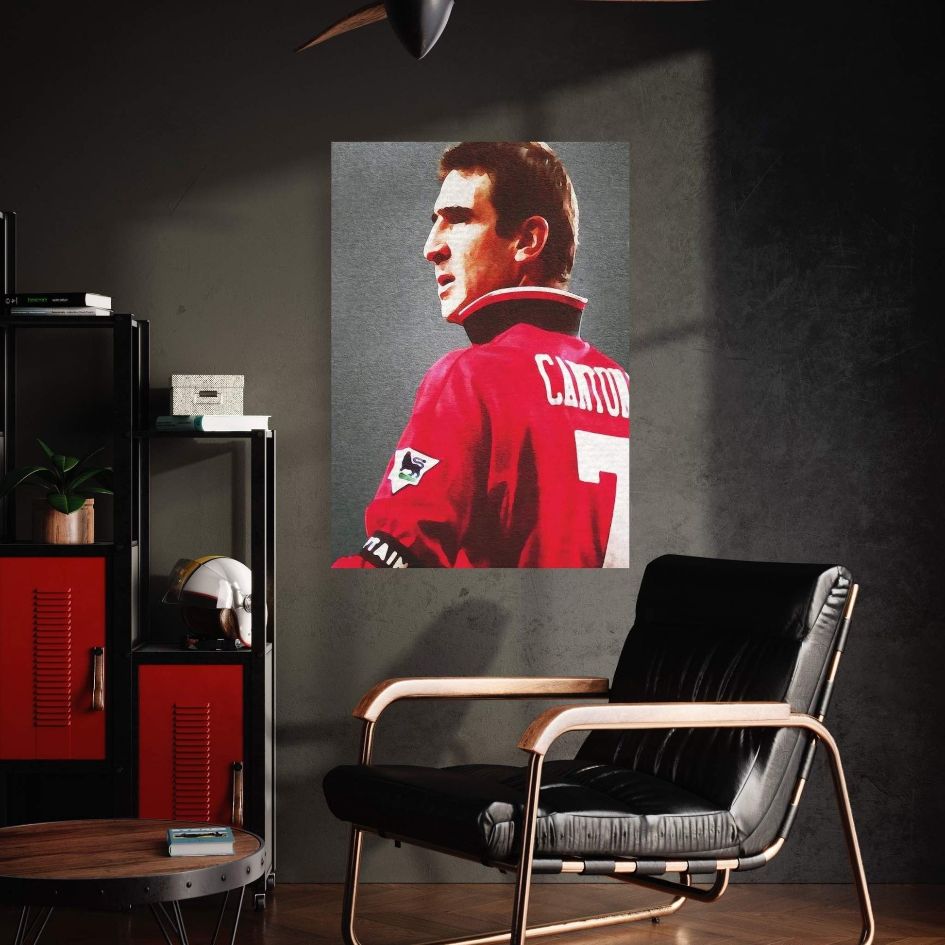 Eric Cantona Canvas Wall Art - Y Canvas