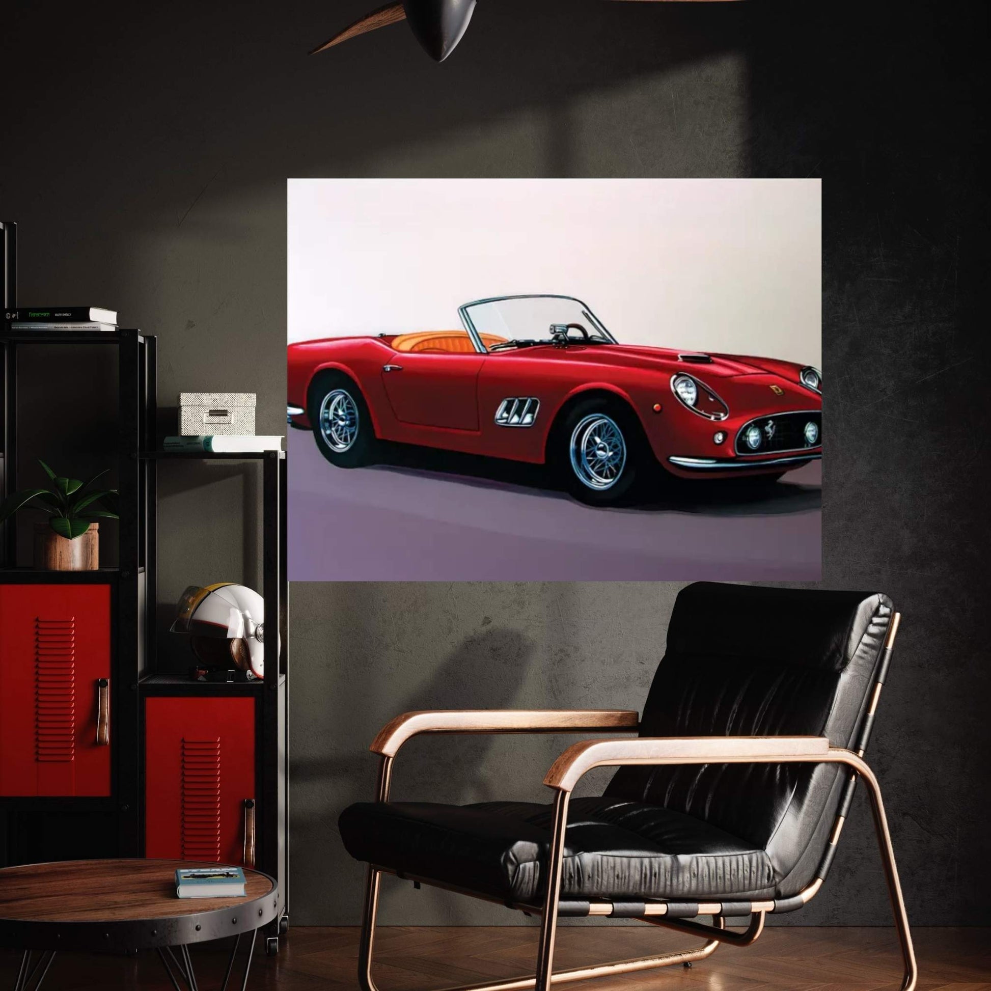 Ferrari Canvas Wall Art - Y Canvas